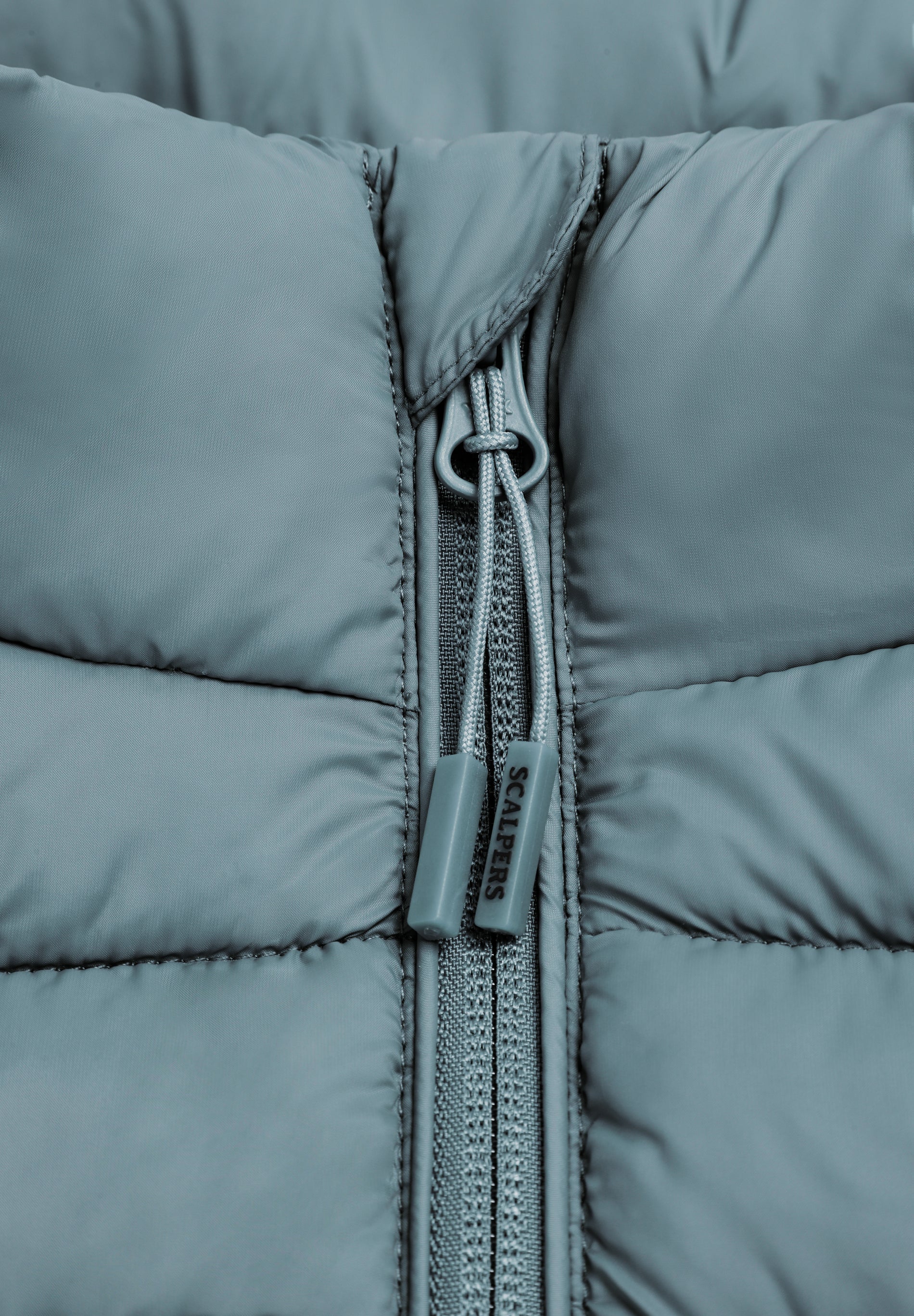 PUFFER GILET WITH SKULL PATCH - Image 3