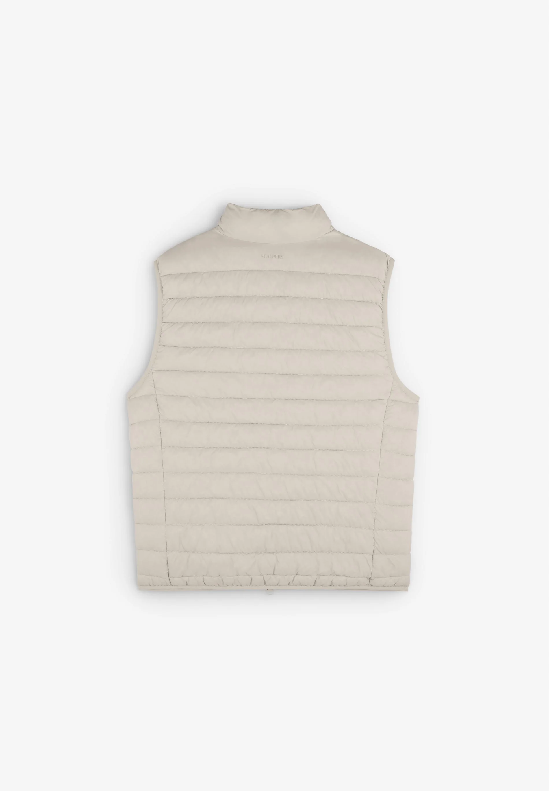 PUFFER GILET WITH SKULL PATCH - Image 2