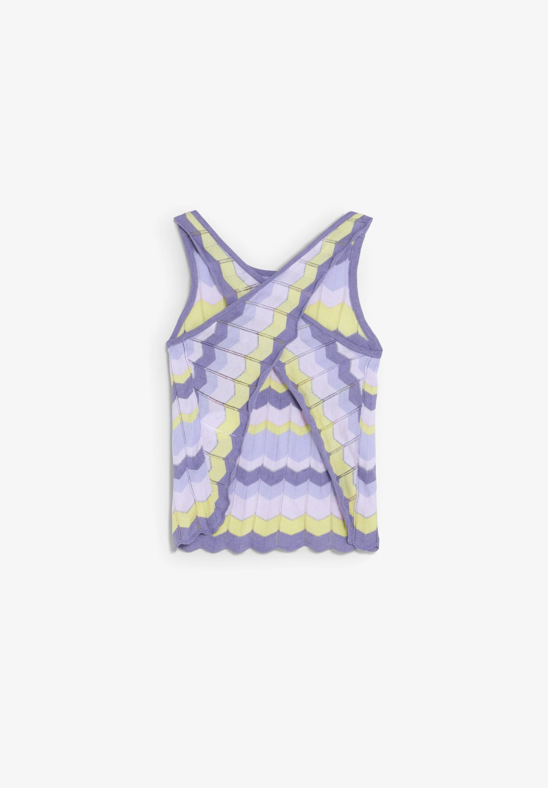 CHUNKY KNIT TOP WITH CRISS-CROSS BACK - Image 6