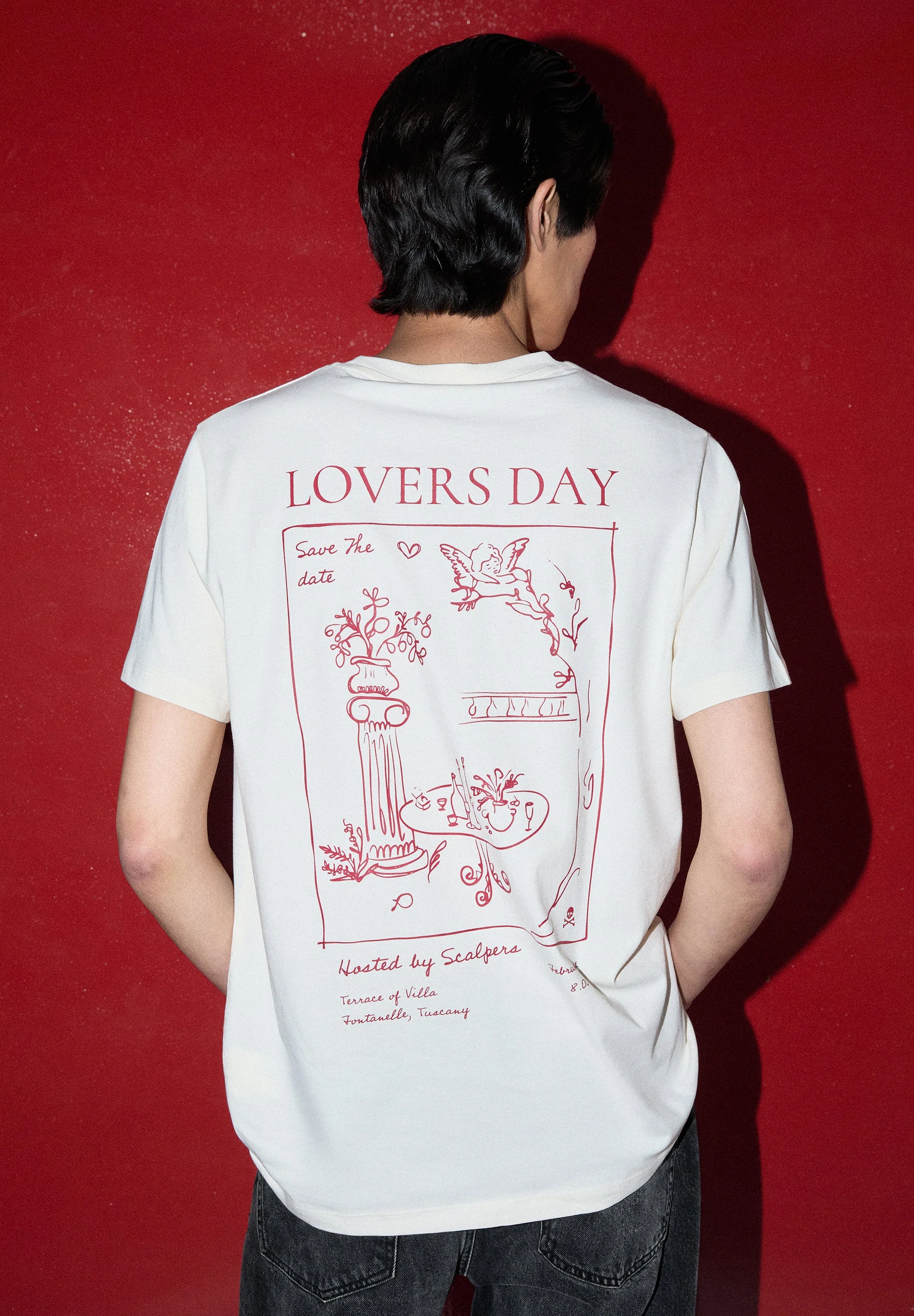 LOVERS DAY PRINT T-SHIRT