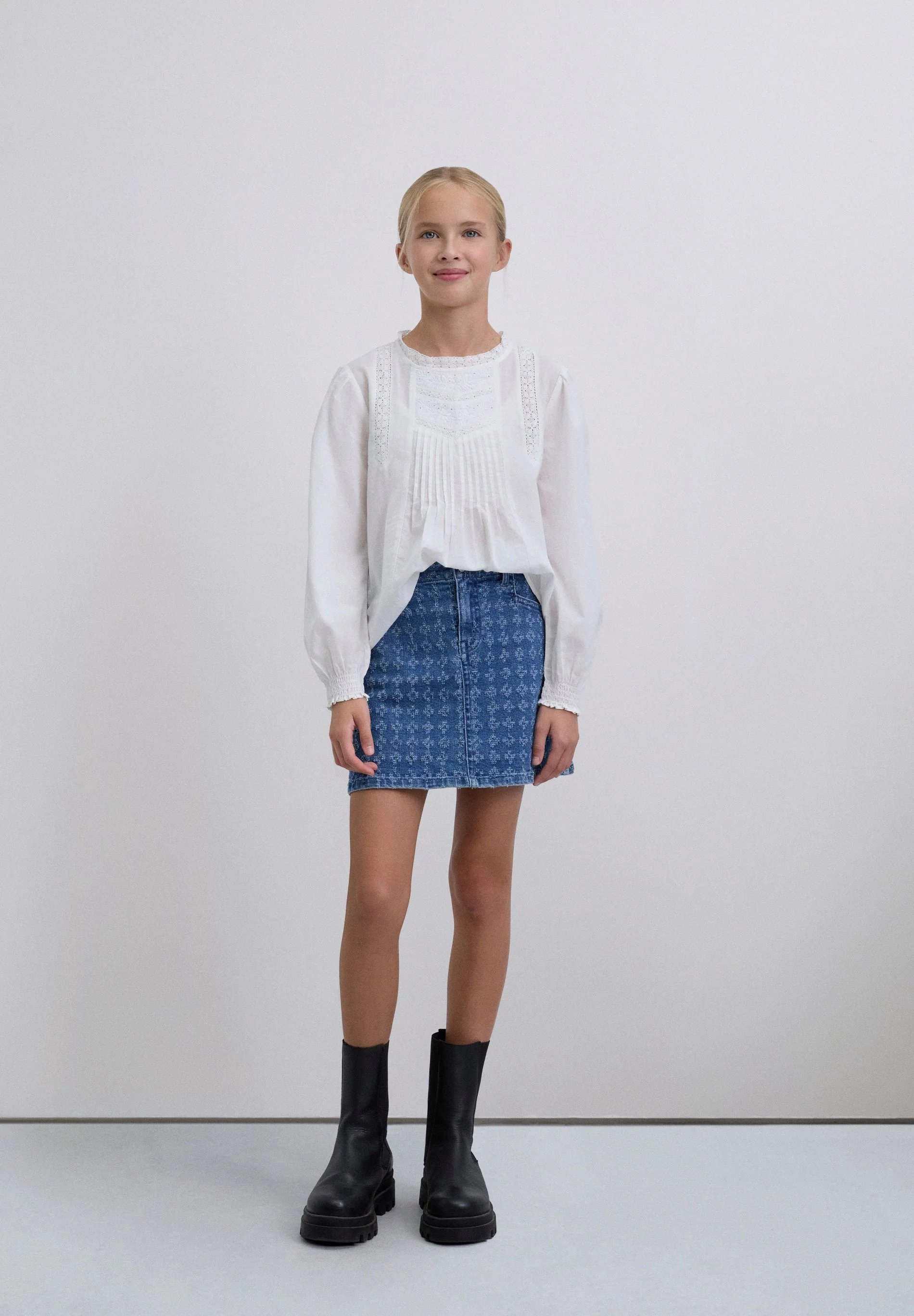 SCLASER DENIM SKIRT GIRLS - Image 2