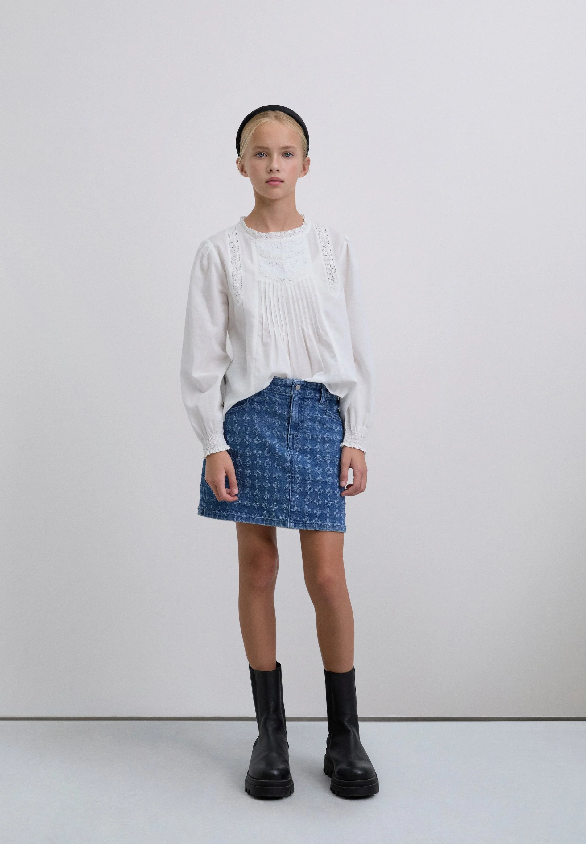 SCLASER DENIM SKIRT GIRLS - Image 5