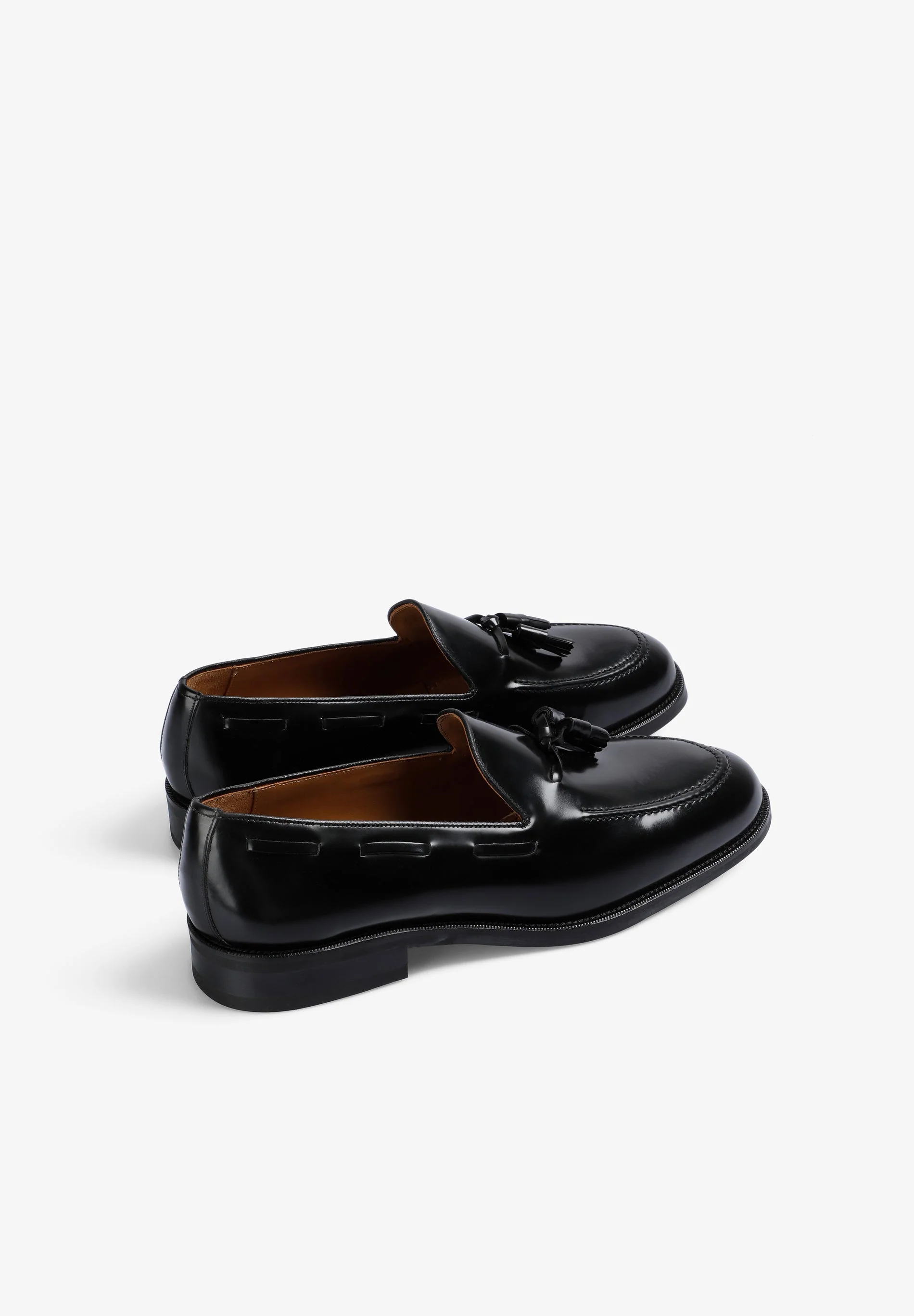 SMART LEATHER LOAFERS WITH TASSELS - Image 4