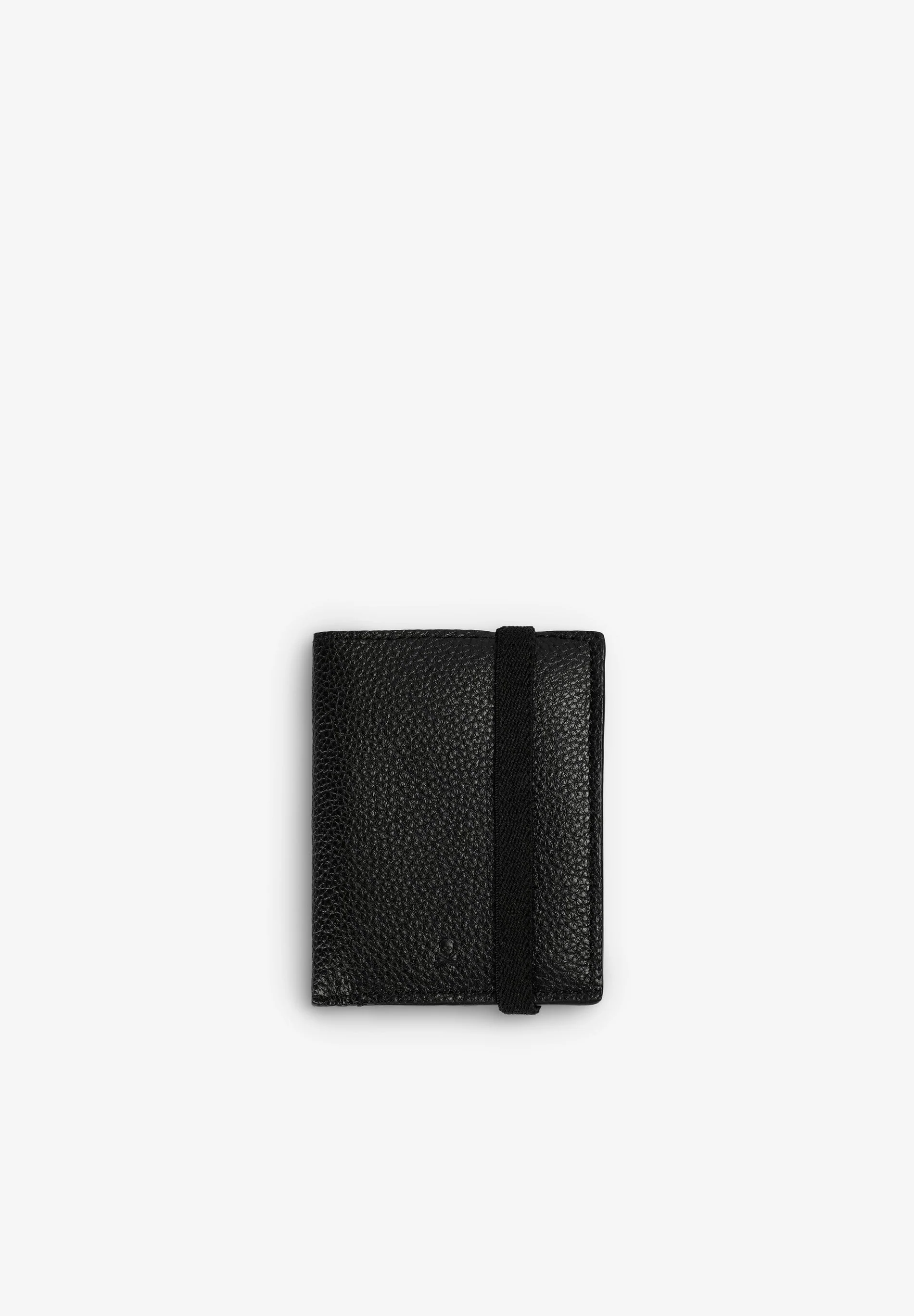 LEATHER WALLET WITH ELASTIC CLOSURE - Image 2