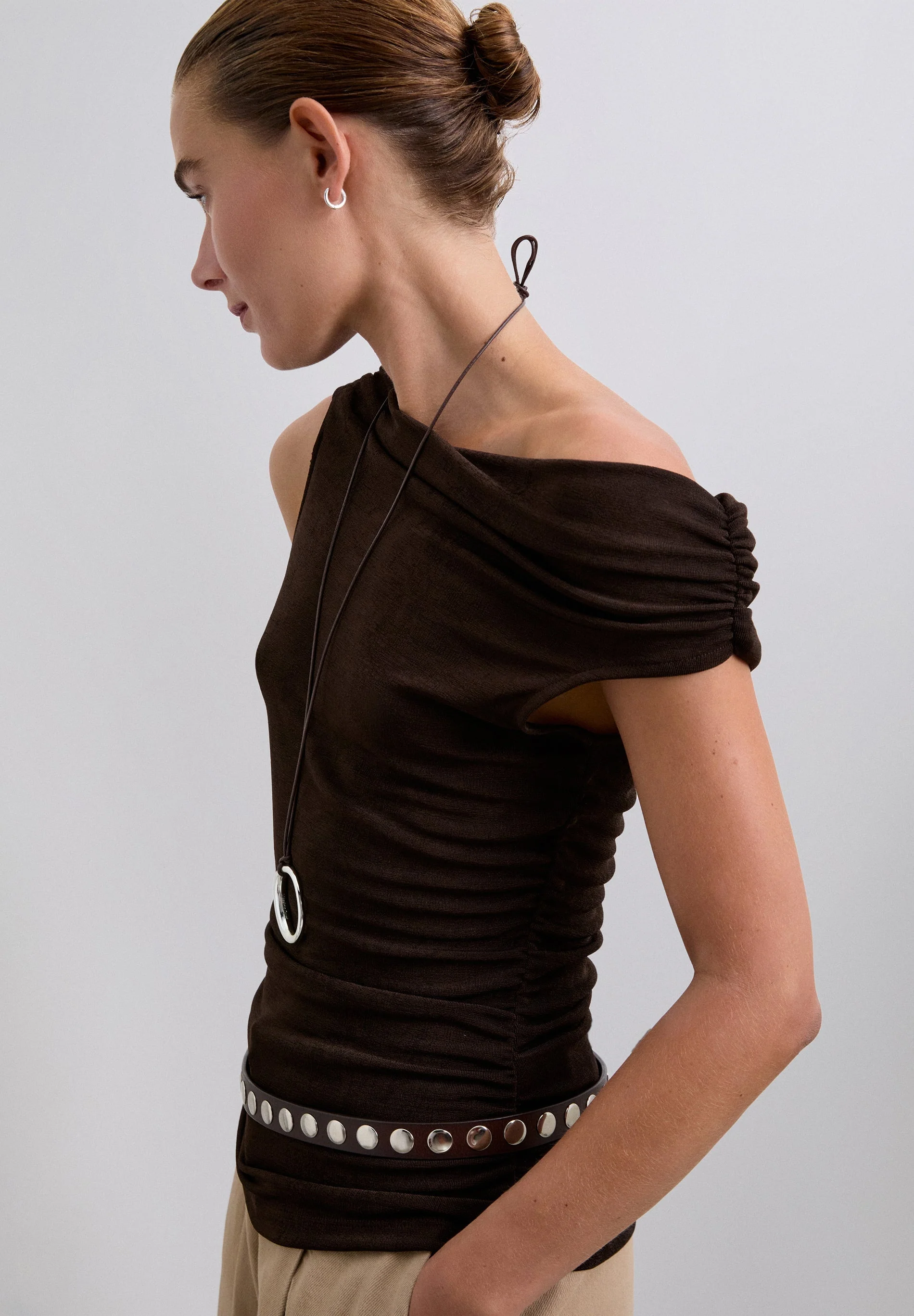 GATHERED ASYMMETRIC TOP - Image 3