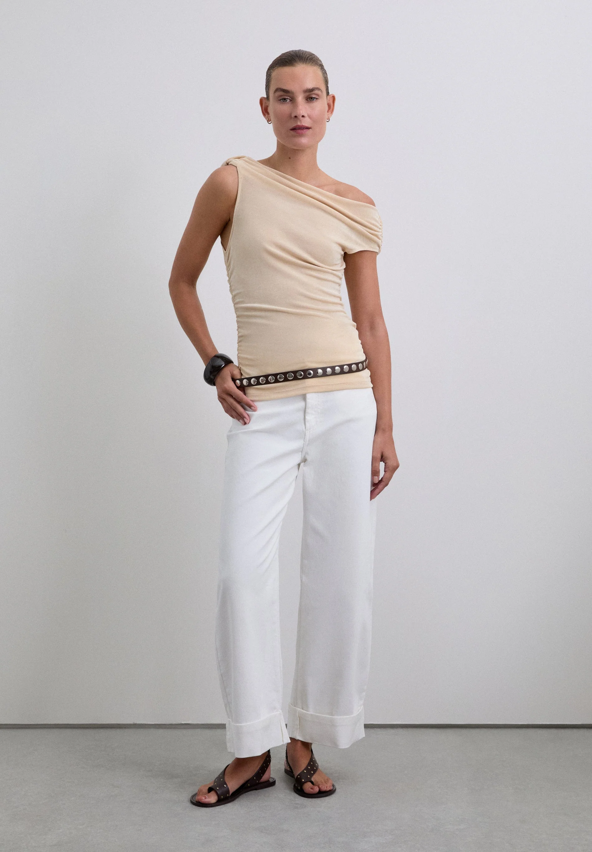 GATHERED ASYMMETRIC TOP - Image 2