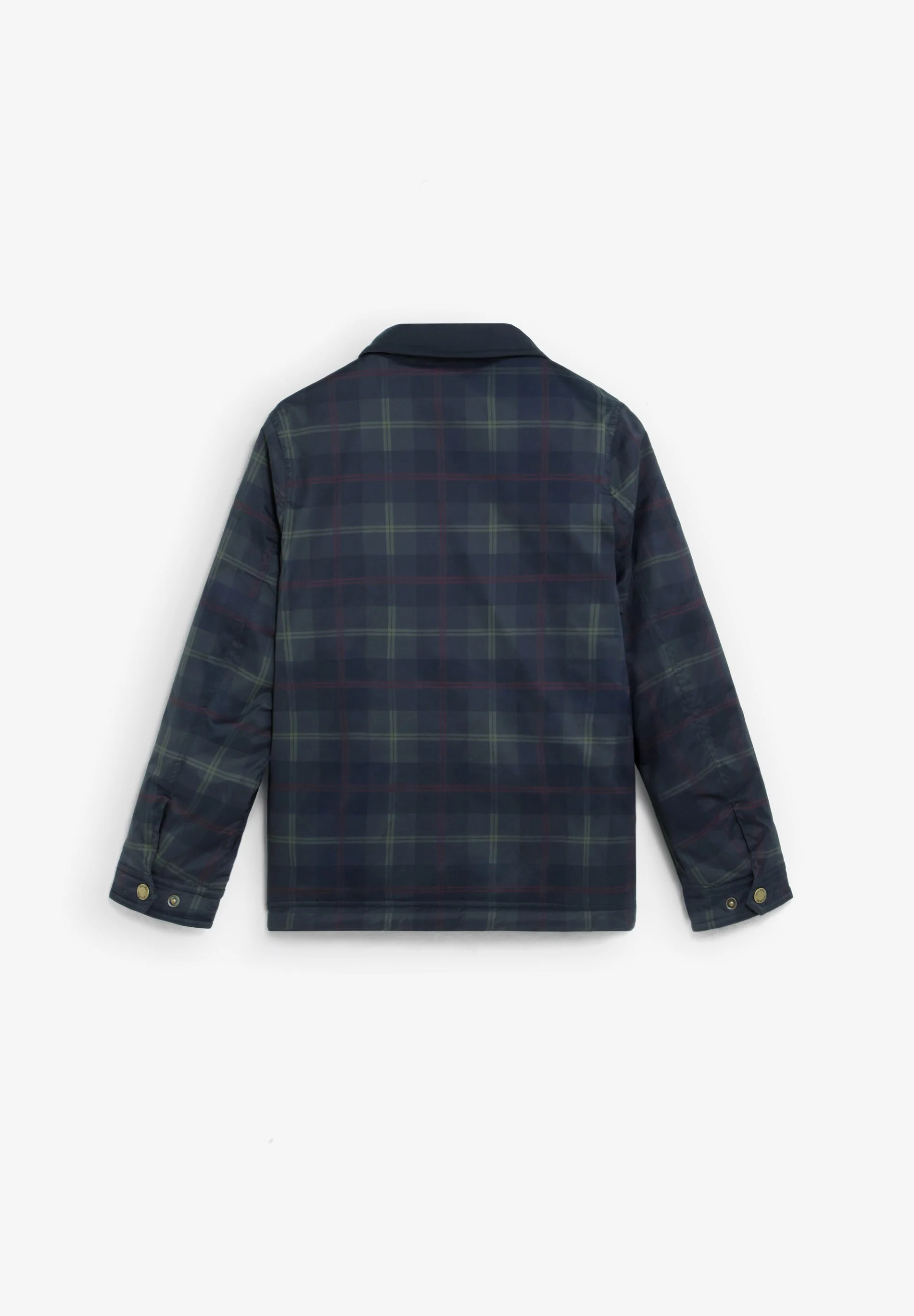 CHECK WAXED JACKET - Image 4