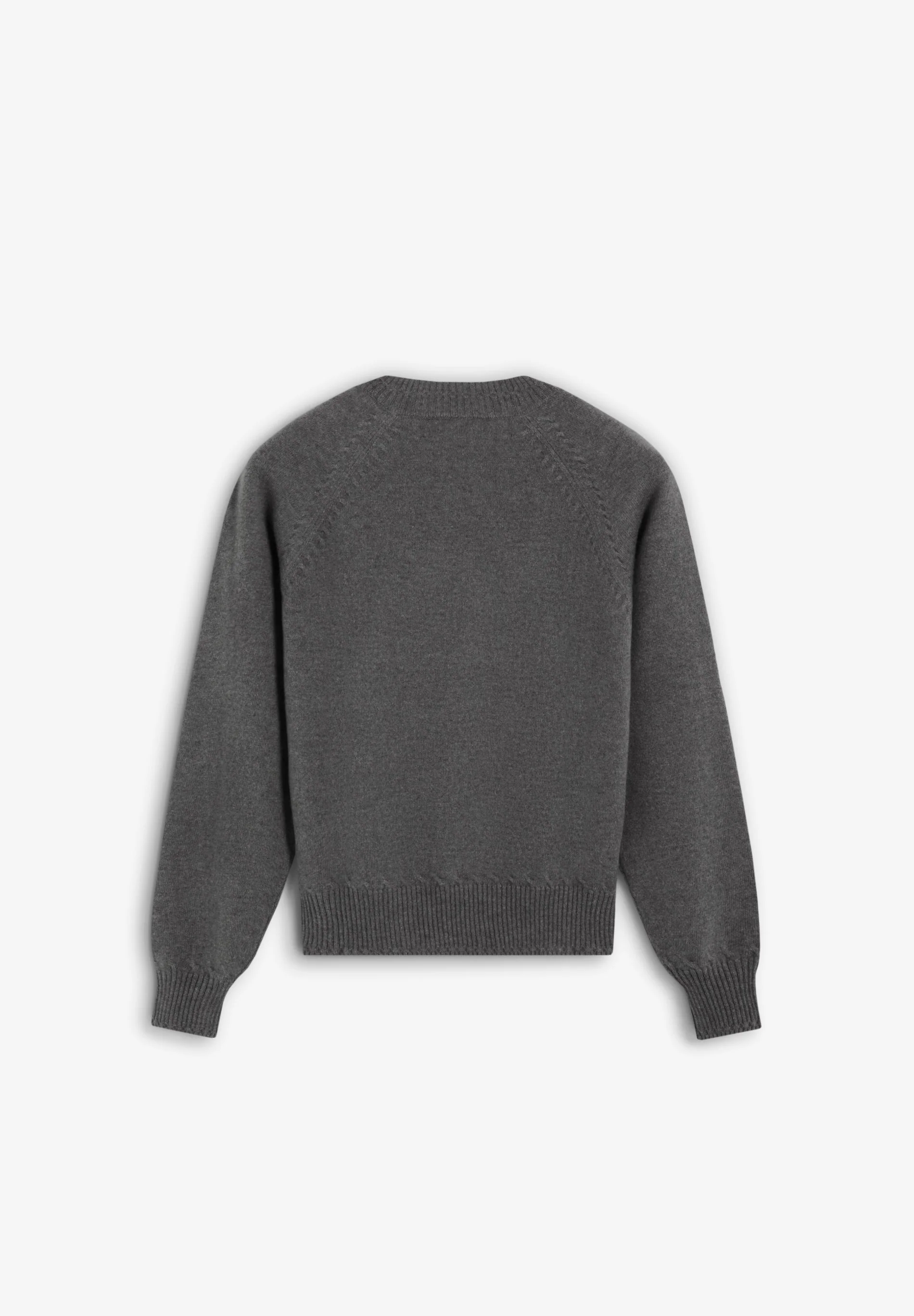 V-NECK 100% CASHMERE SWEATER - Image 3