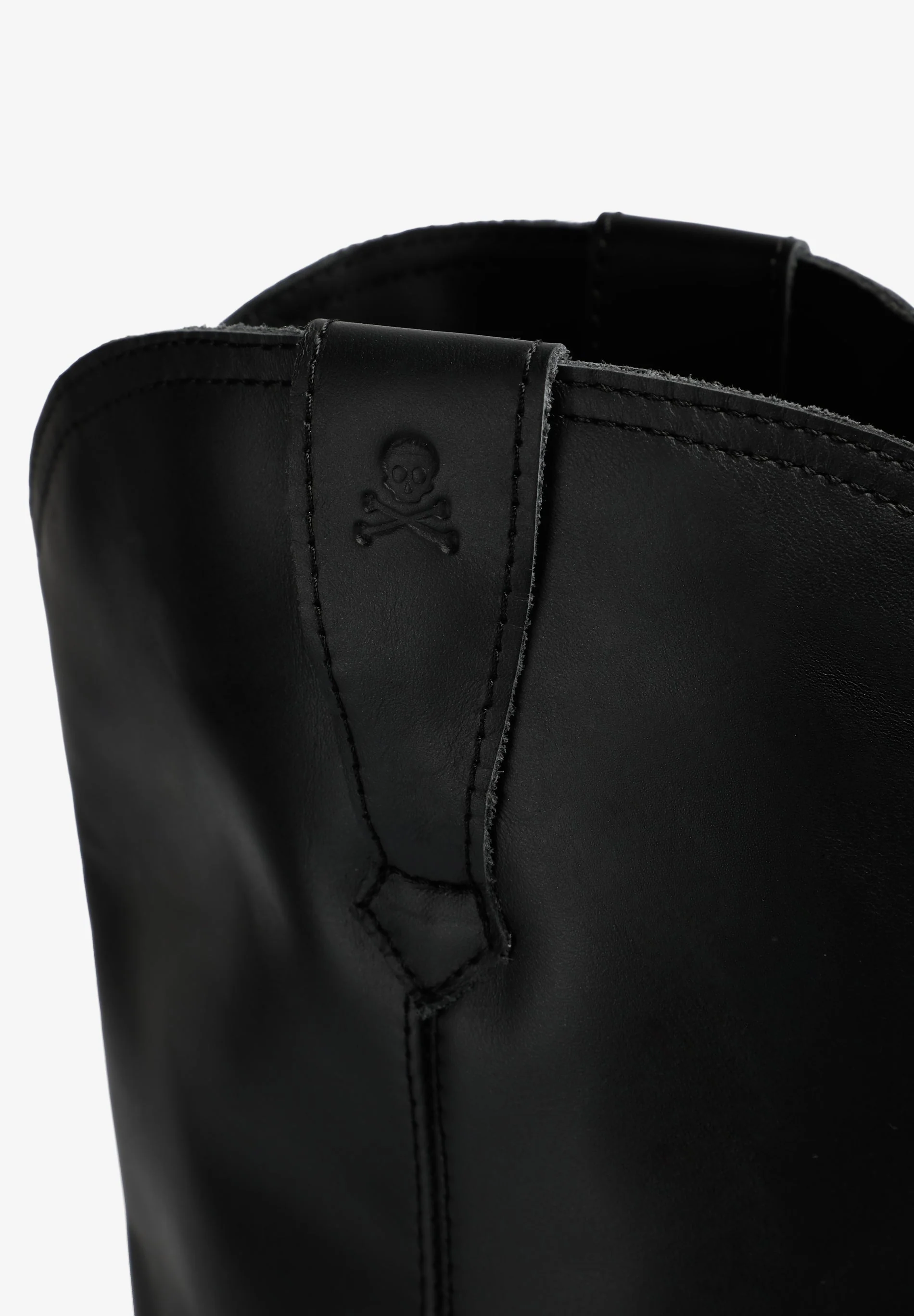 LEATHER KNEE-HIGH COWBOY BOOTS - Image 6