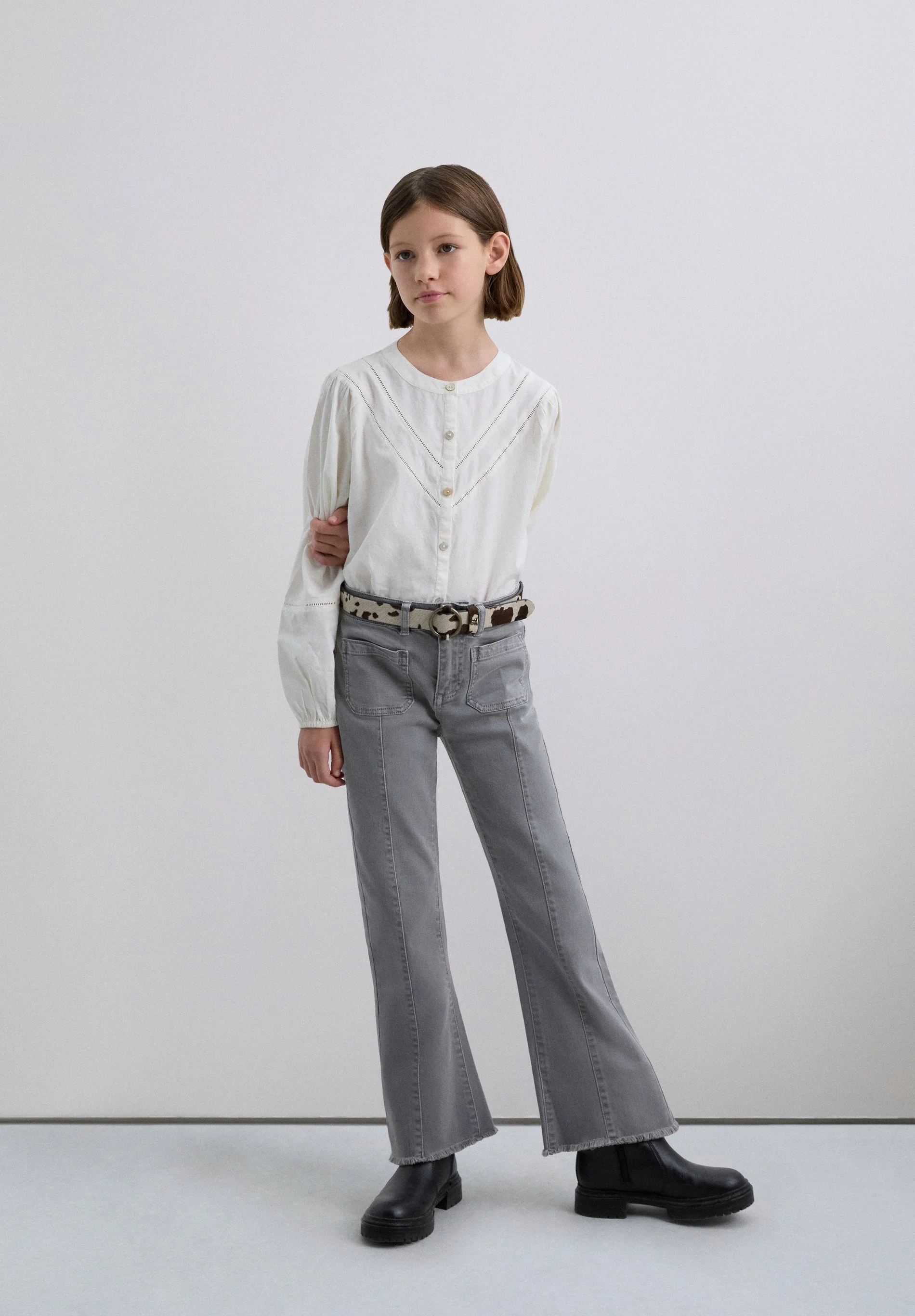 EMBROIDERED ROMANTIC SHIRT - Image 3