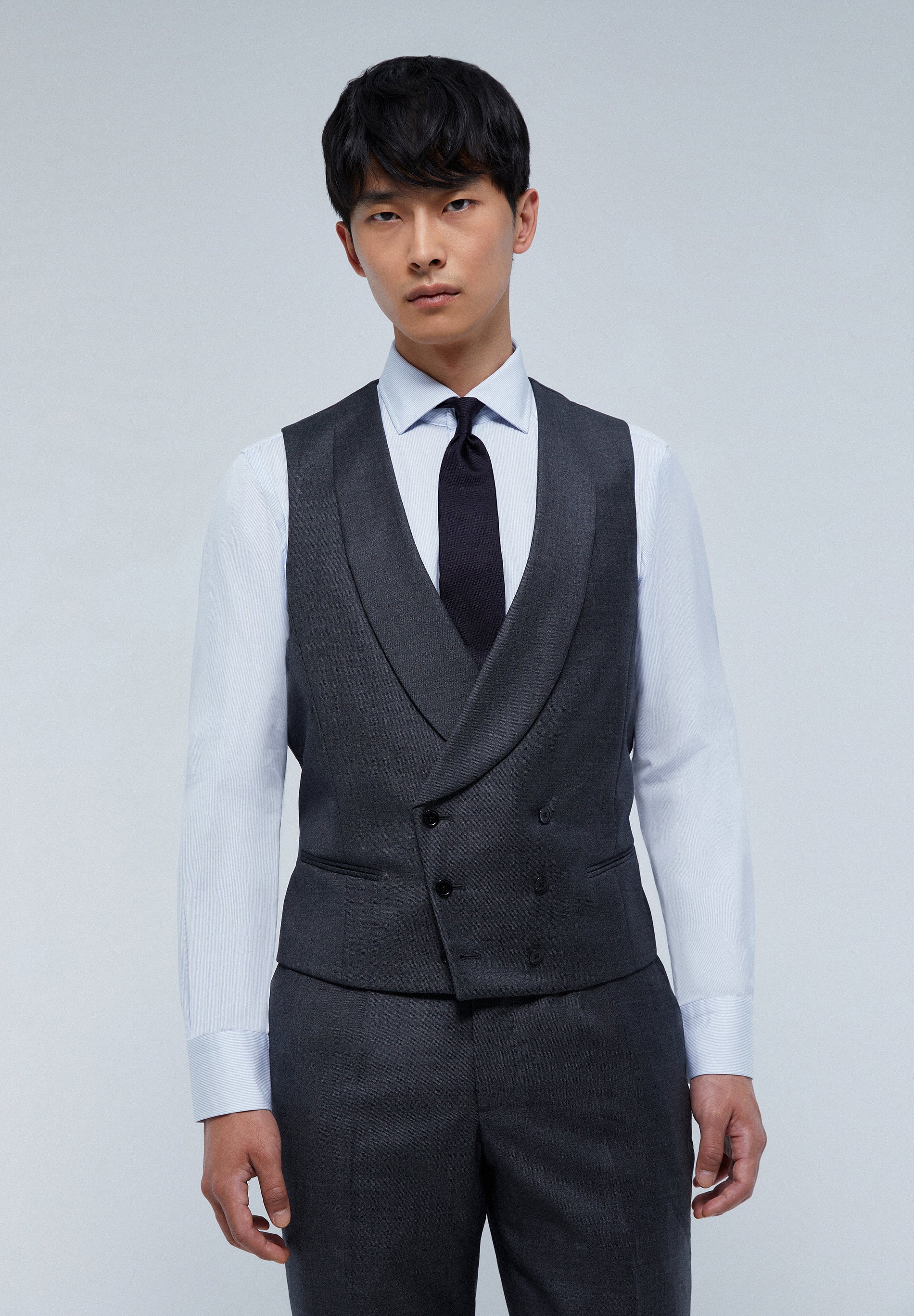 THREE-PIECE WOOL MORNING COAT - Image 6