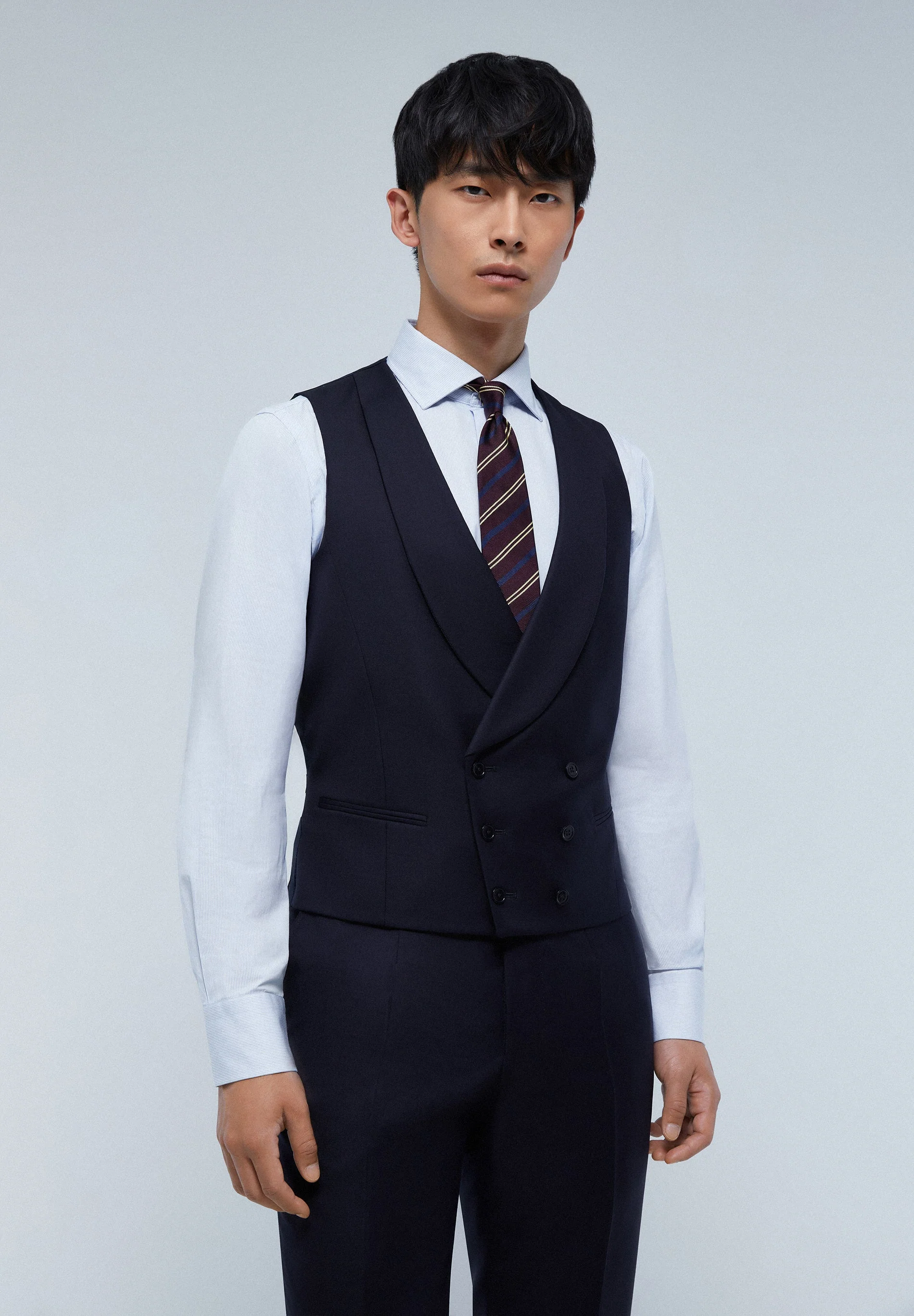 THREE-PIECE WOOL MORNING COAT - Image 4