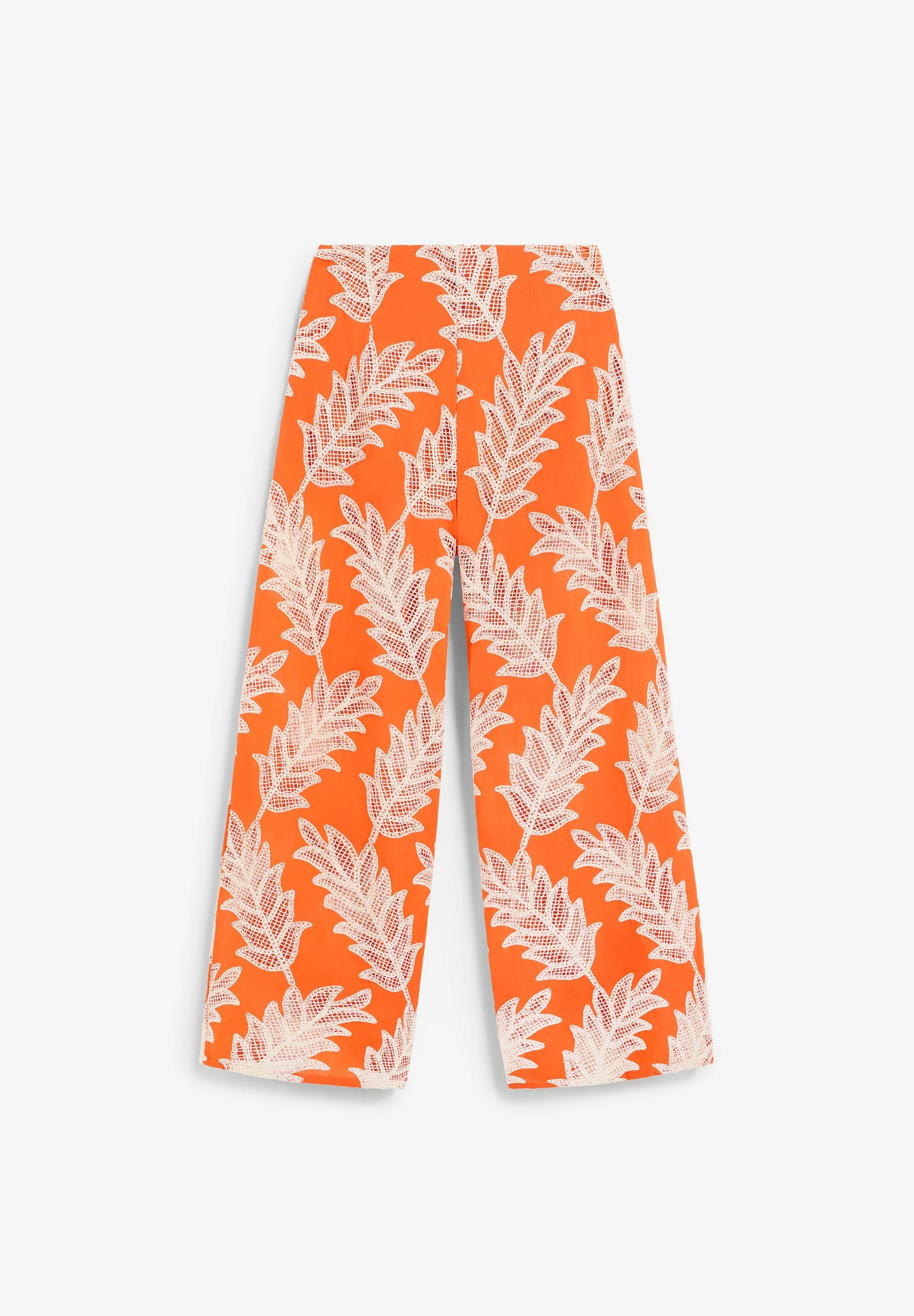 EMBROIDERED FLOWING TROUSERS - Image 6