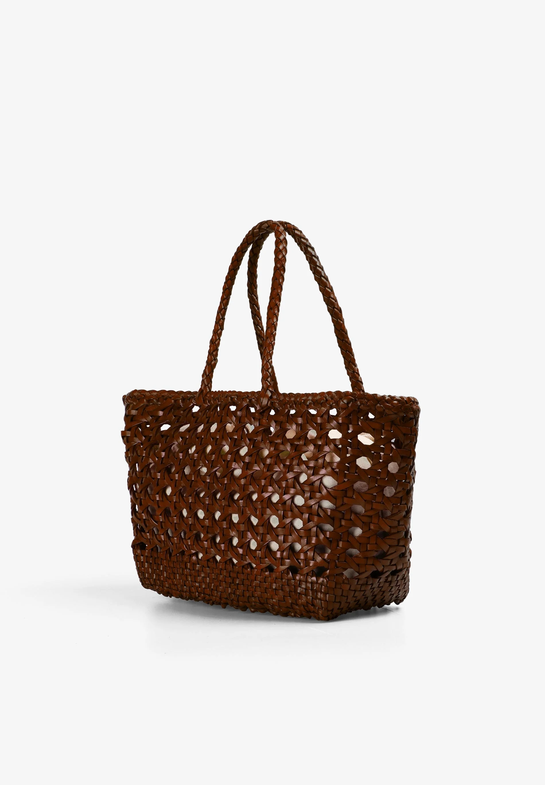 BRAIDED LEATHER BAG - Image 3