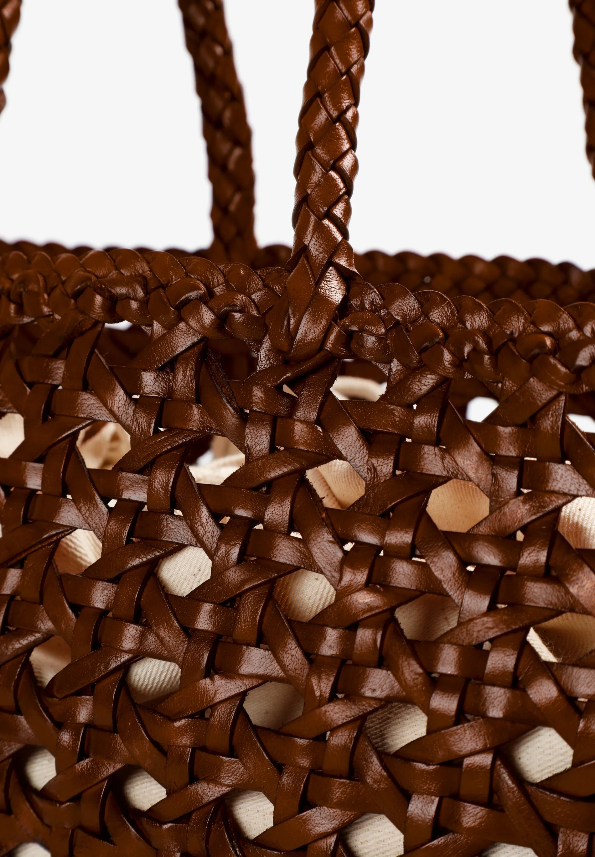 BRAIDED LEATHER BAG - Image 4