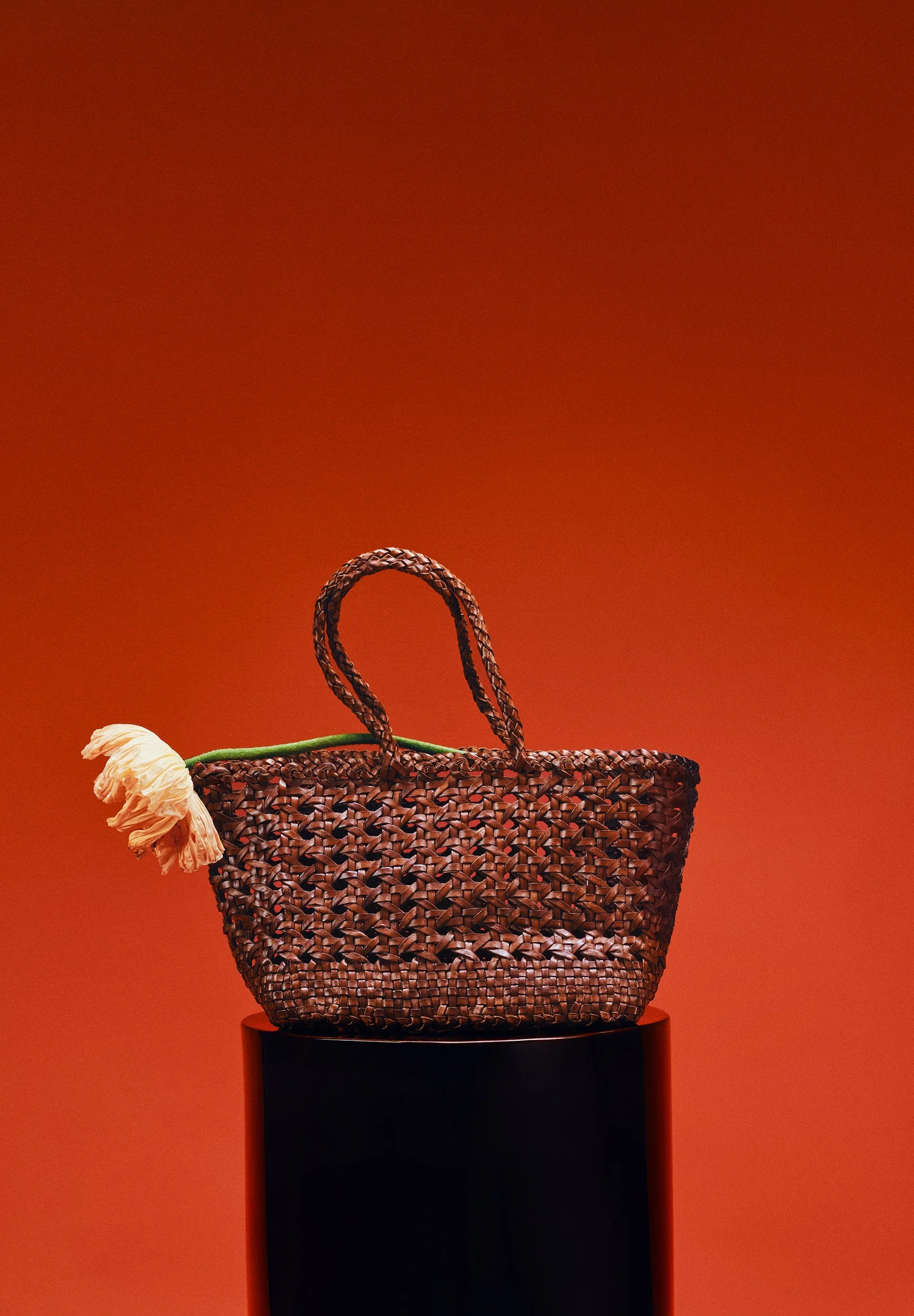 BRAIDED LEATHER BAG - Image 6