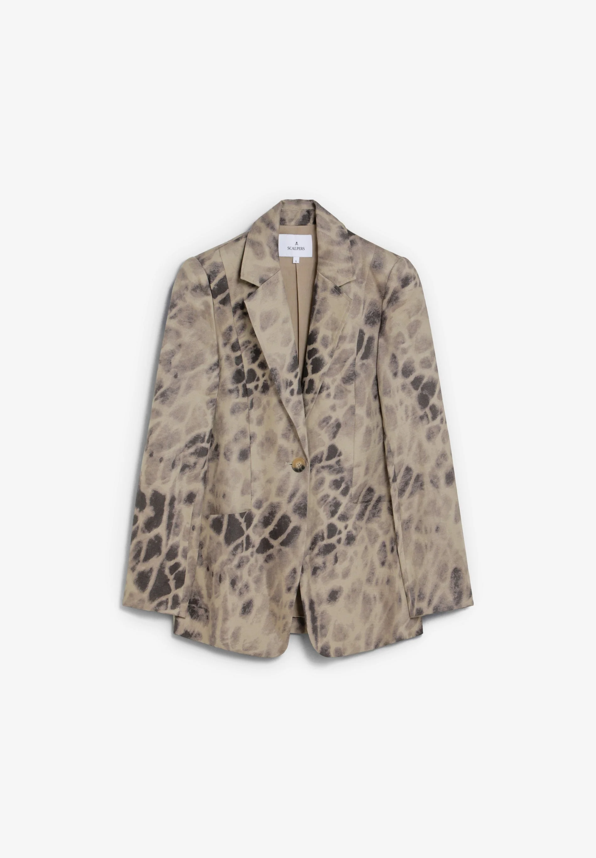 PRINTED LINEN BLAZER - Image 6