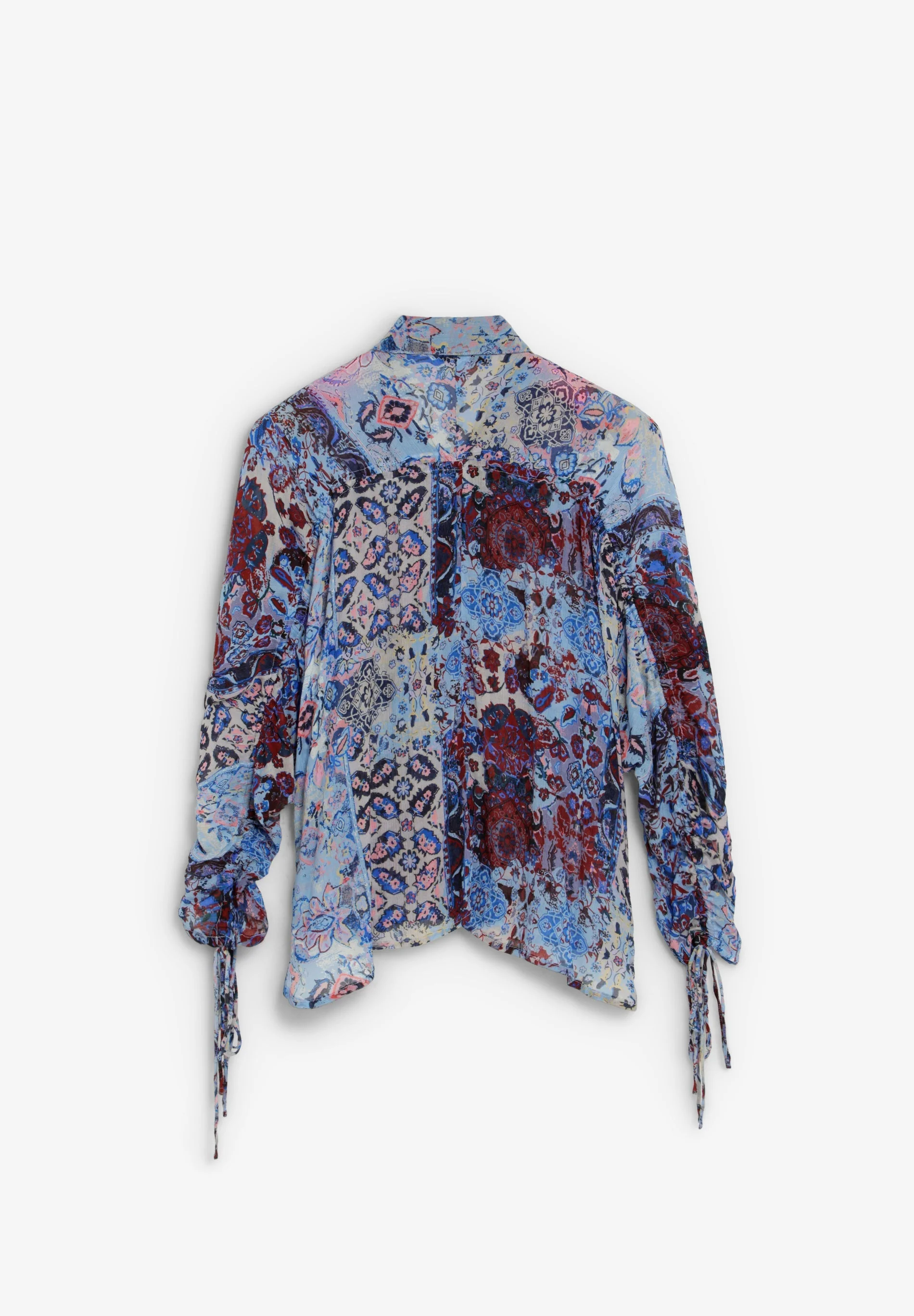 PRINTED FLOWING BLOUSE - Image 6
