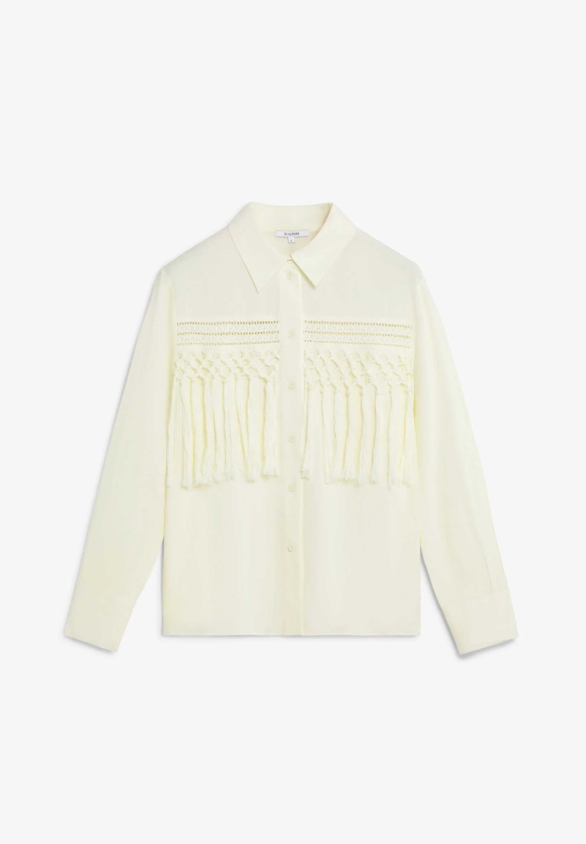 SHIRT WITH FRINGE DETAIL - Image 5