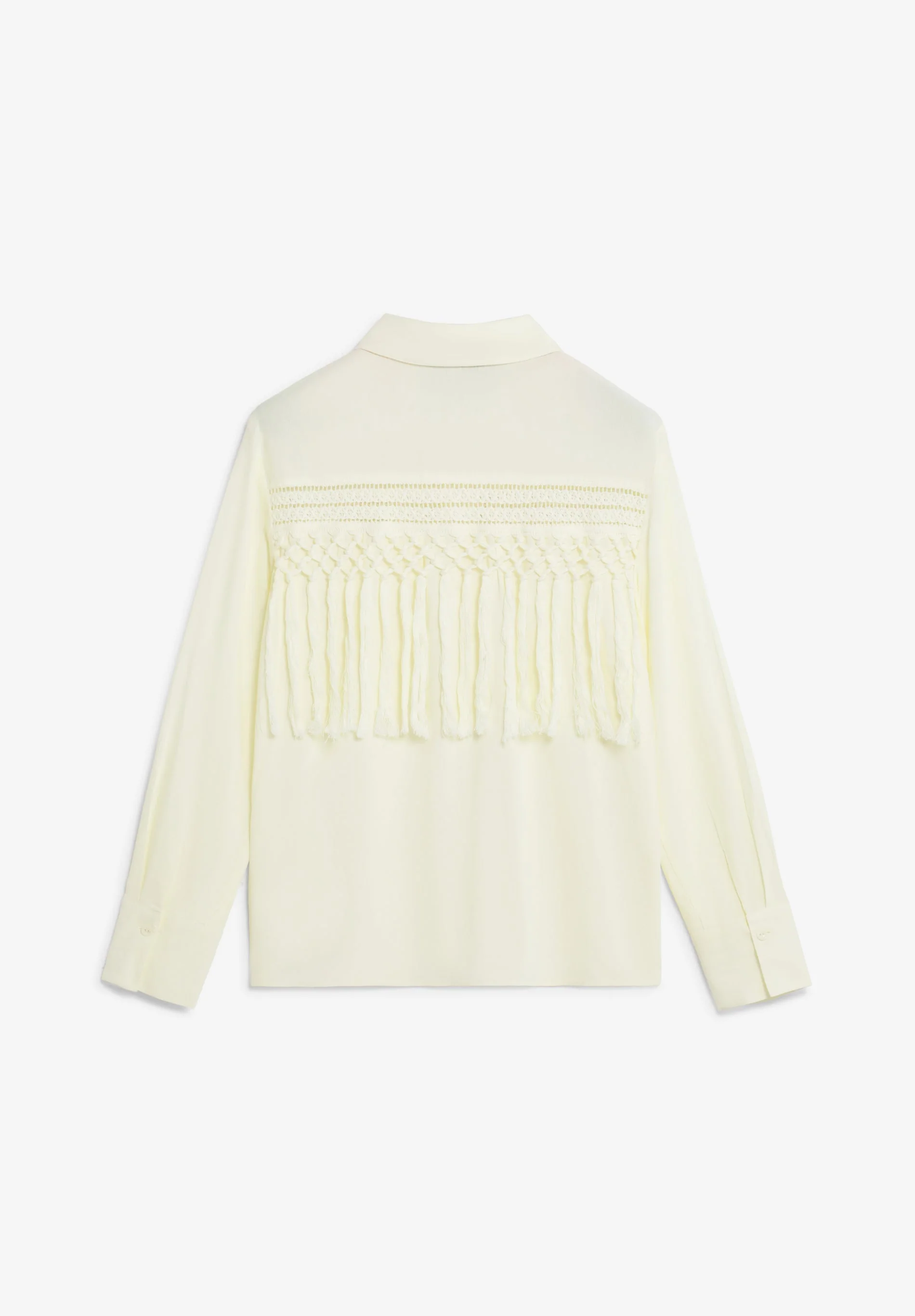 SHIRT WITH FRINGE DETAIL - Image 6