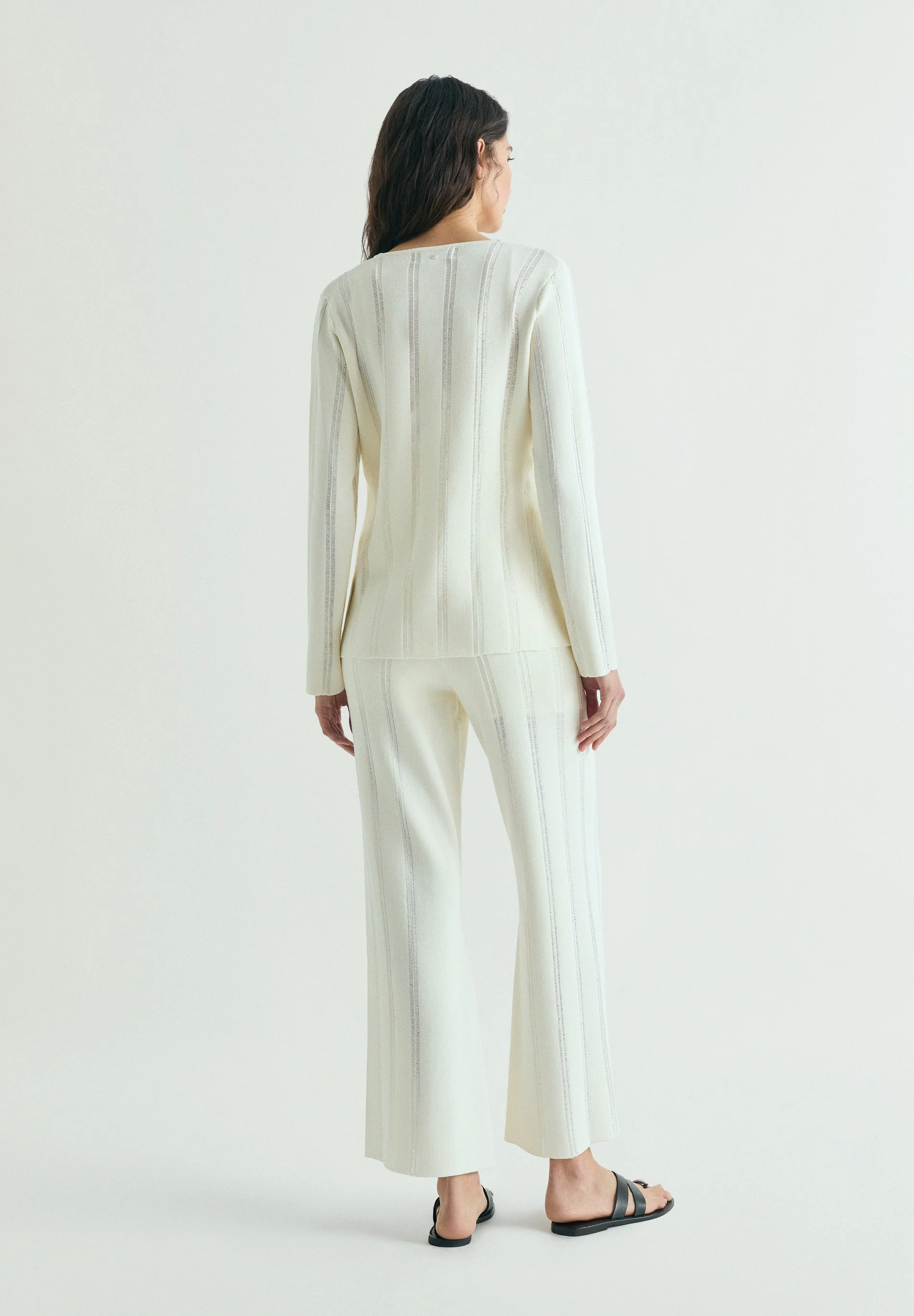 BIAS-CUT KNIT CARDIGAN - Image 4