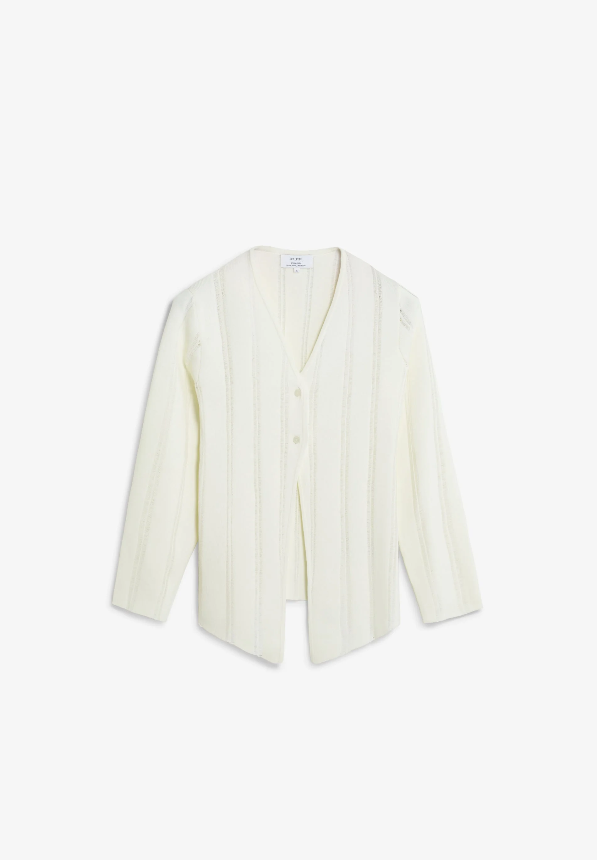 BIAS-CUT KNIT CARDIGAN - Image 5