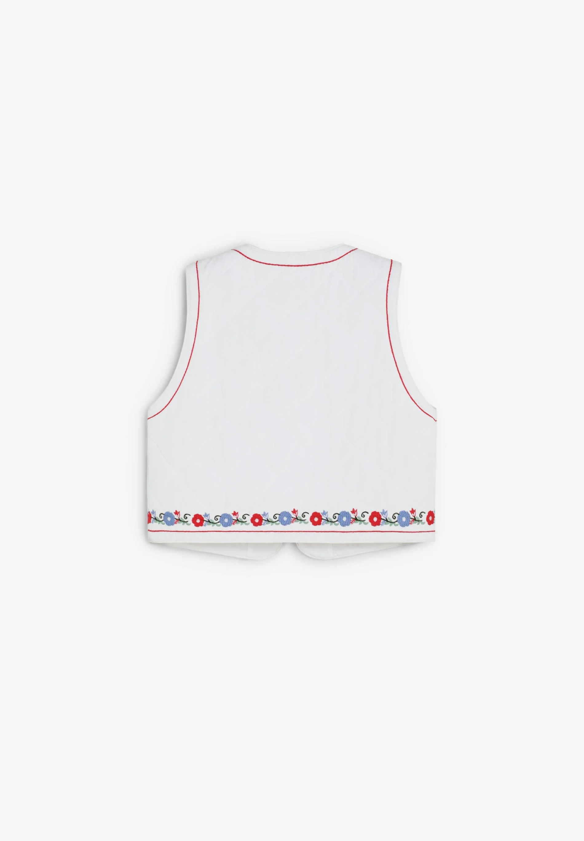 EMBROIDERED QUILTED WAISTCOAT - Image 5