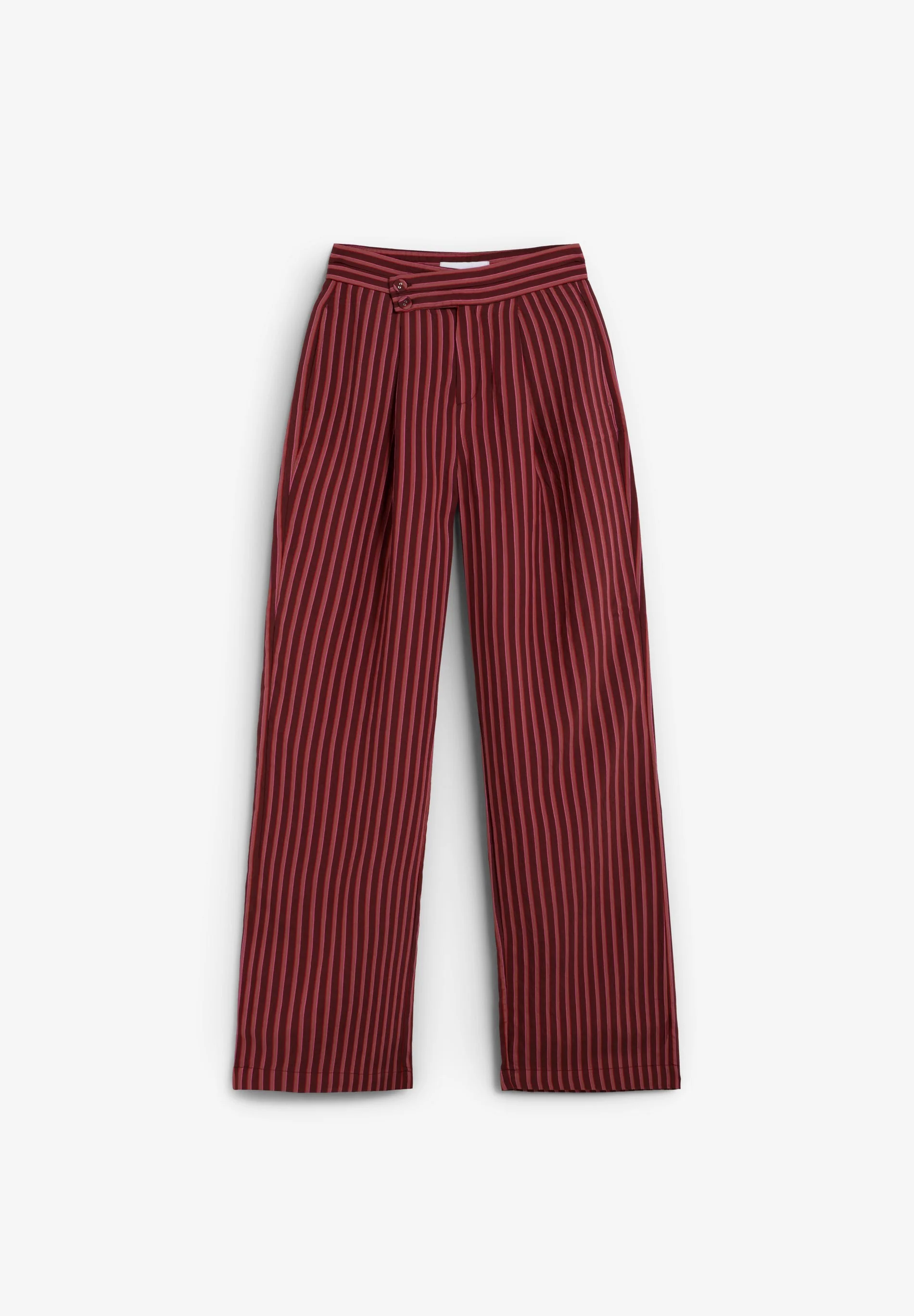STRIPED TROUSERS WITH BUTTONS