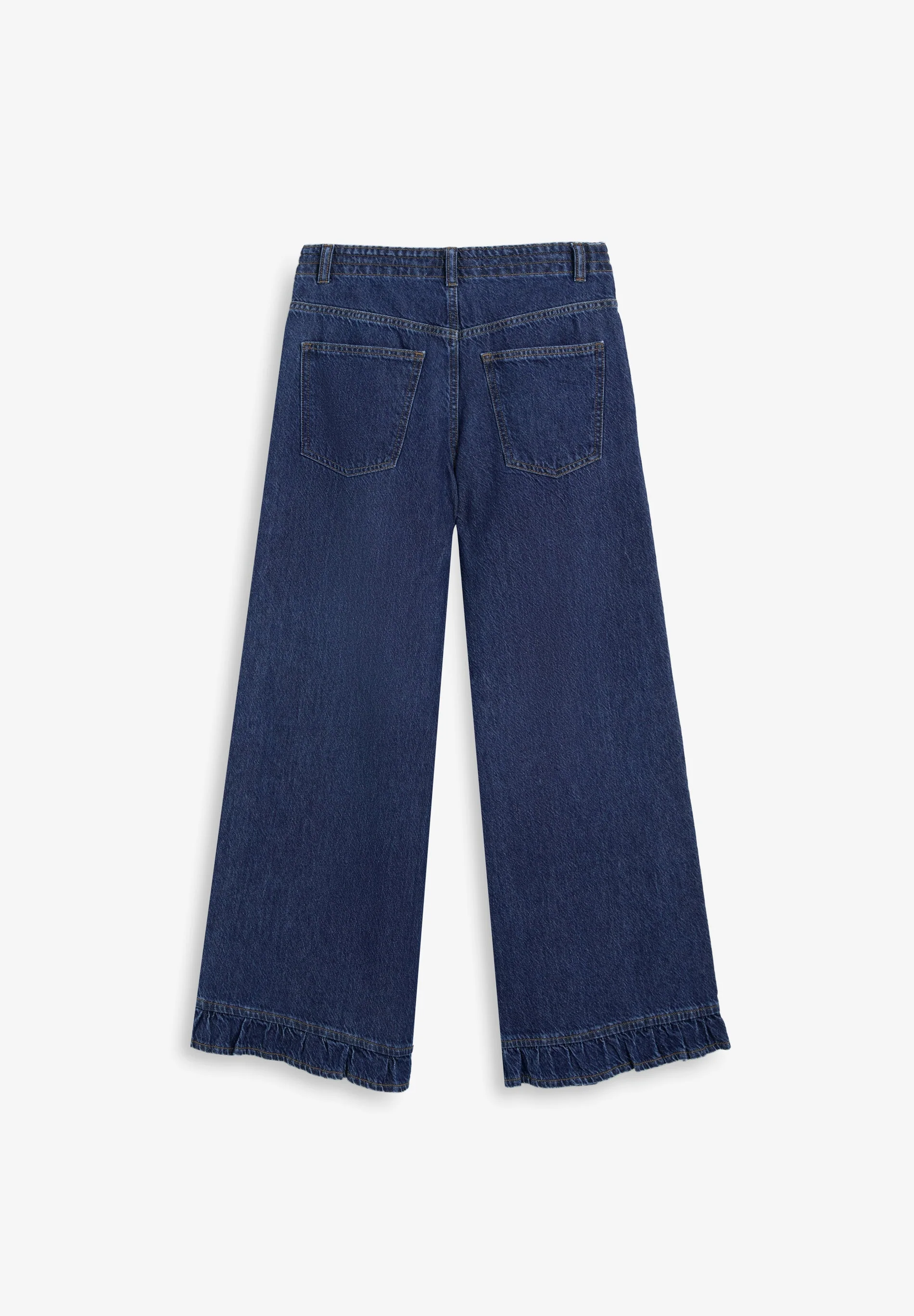 WIDE LEG JEANS WITH FRILL DETAIL - Image 6