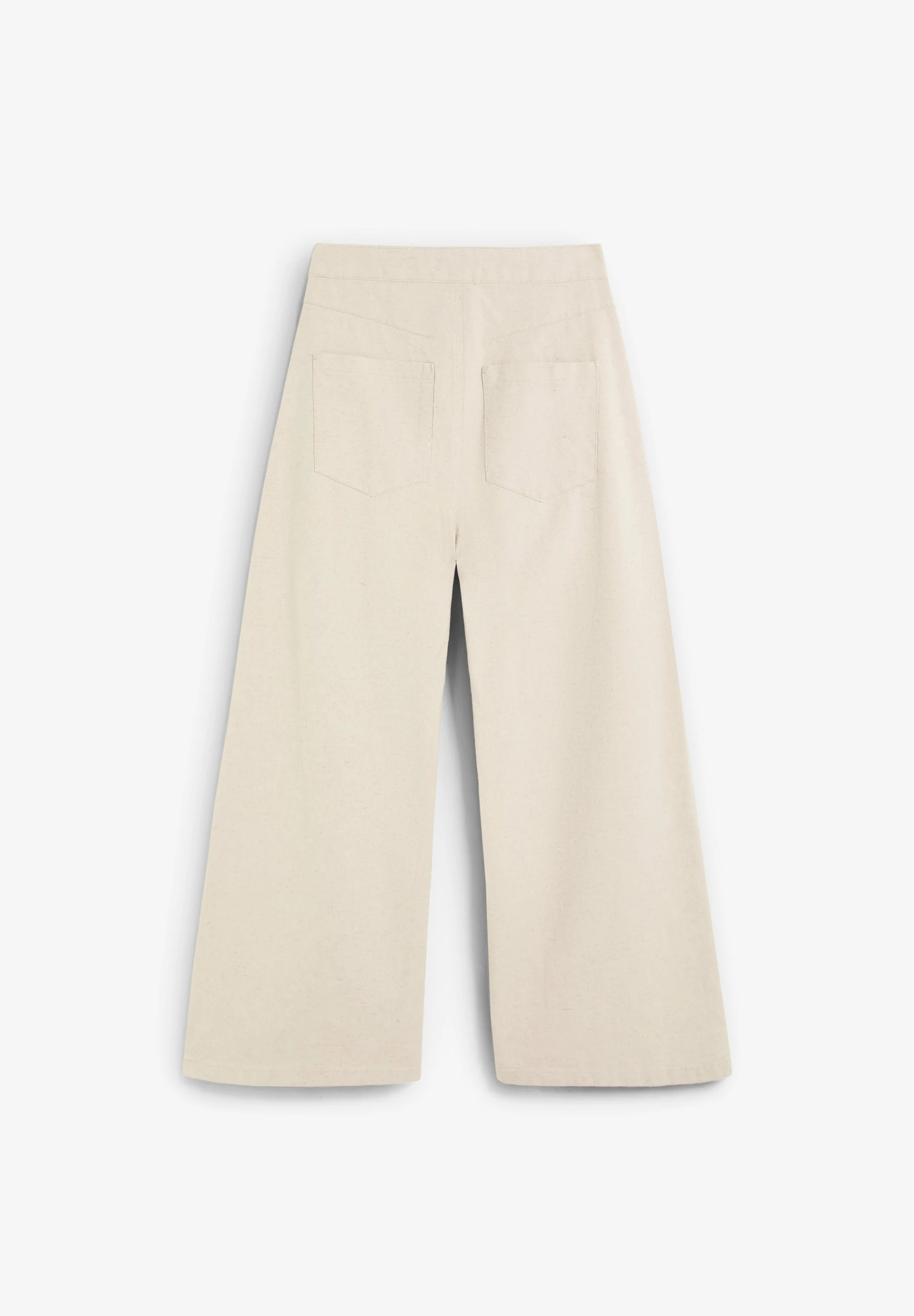 WIDE LEG RUSTIC TROUSERS - Image 6