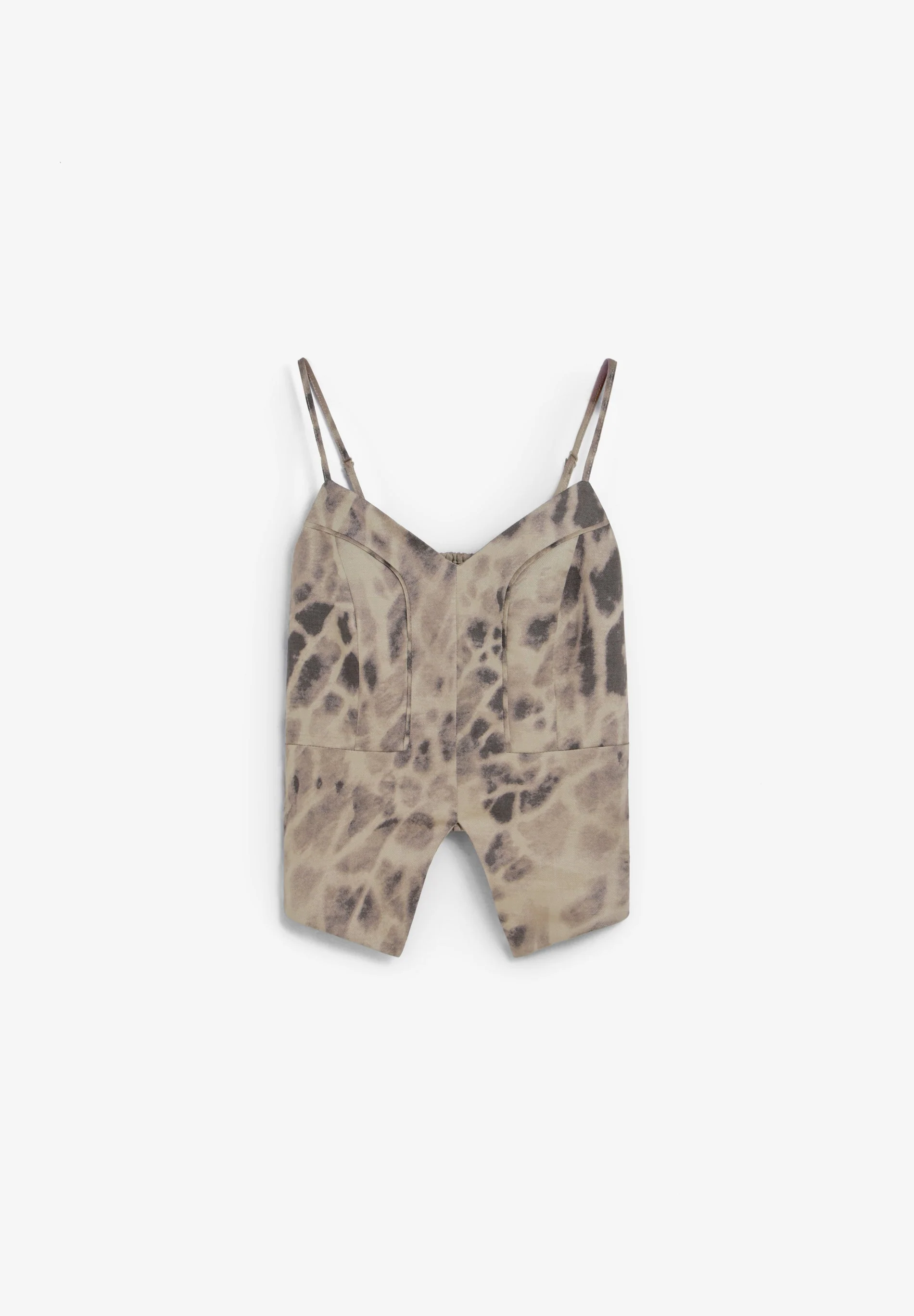 PRINTED LINEN TOP - Image 5
