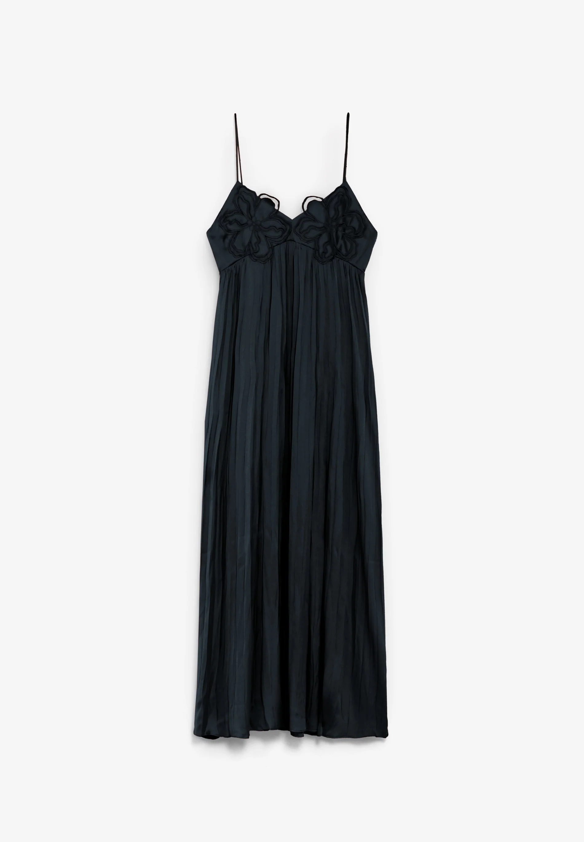 MIDI DRESS WITH FLORAL DETAIL - Image 4