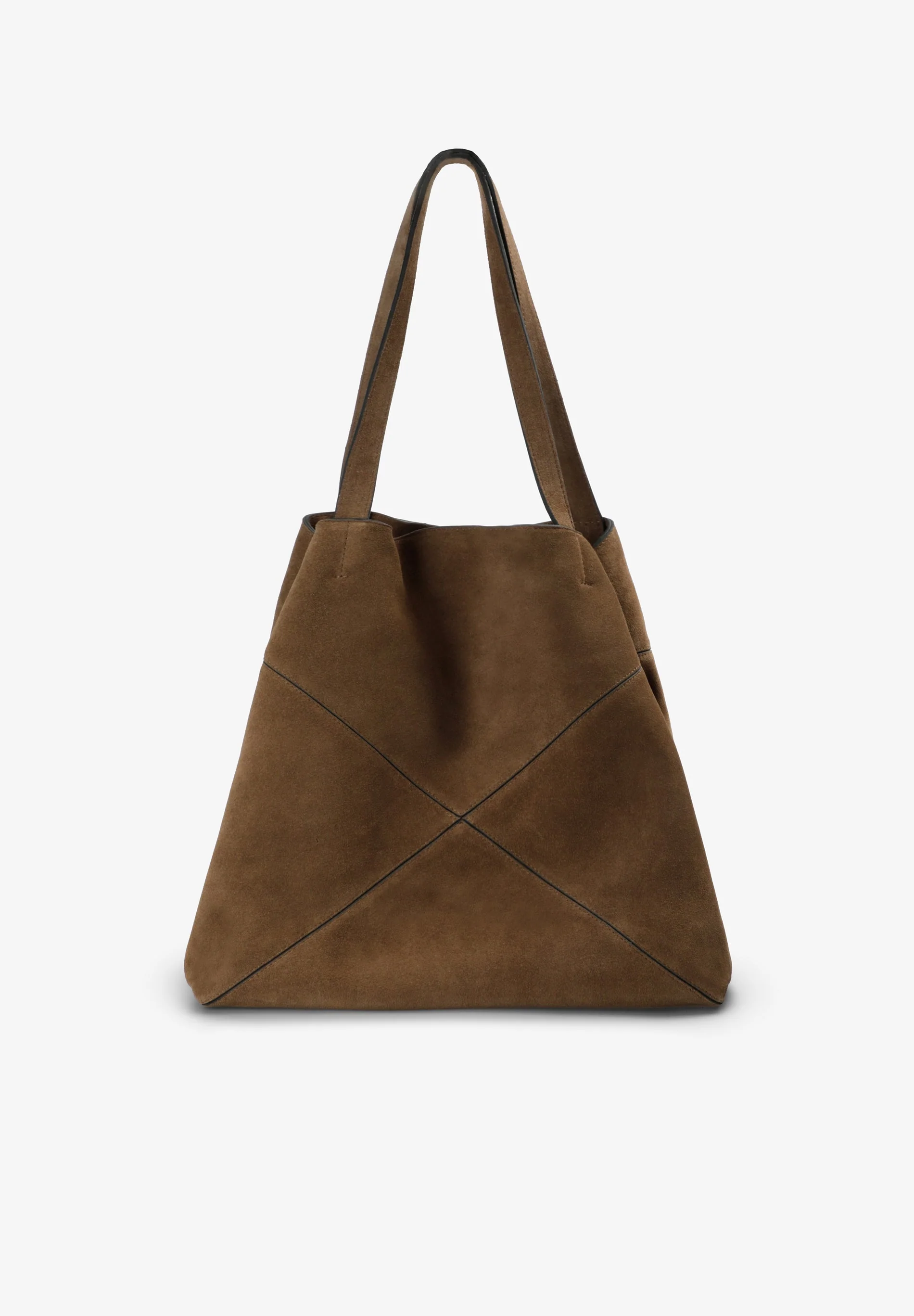 SPLIT SUEDE TOTE BAG - Image 2