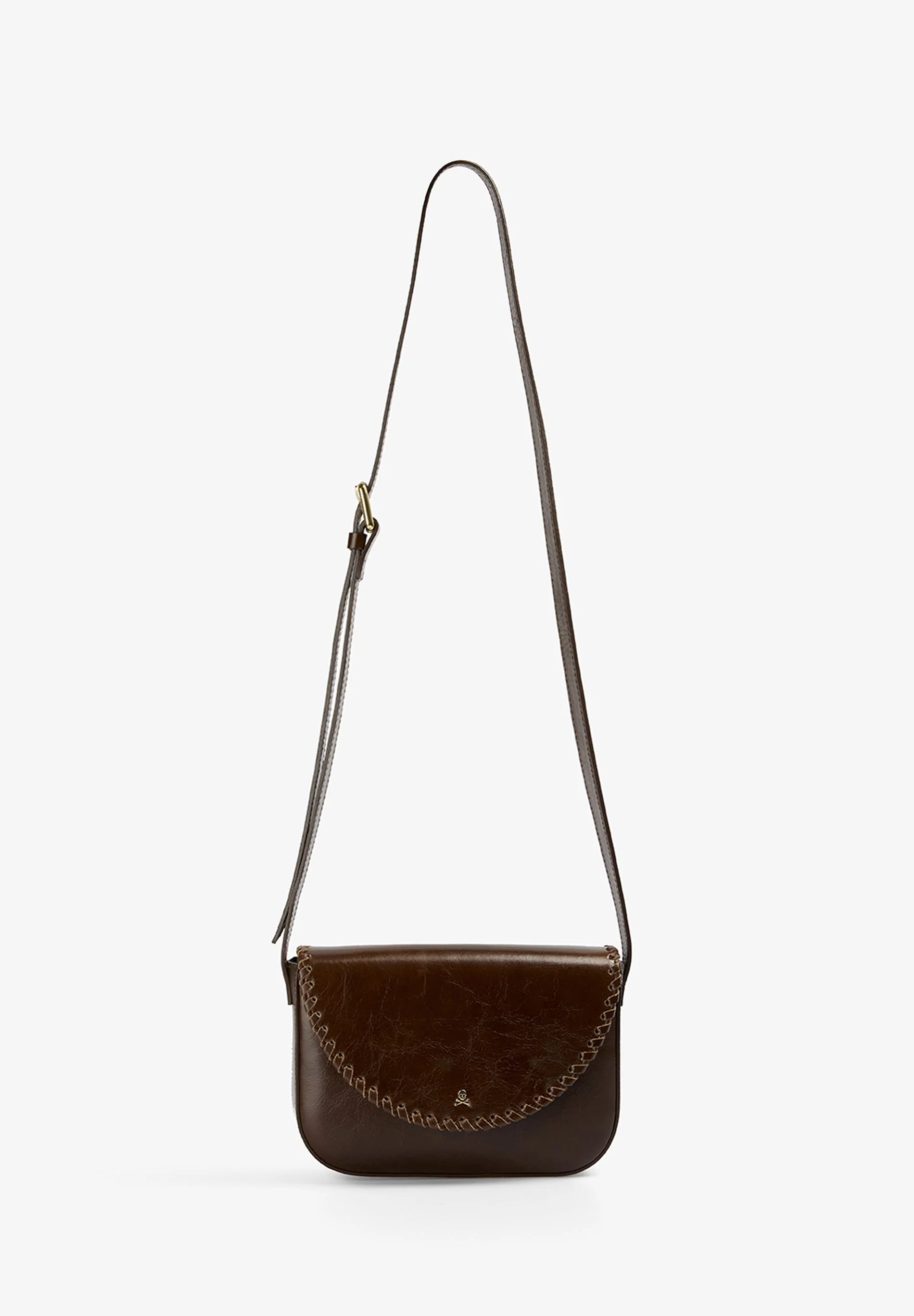 BRAIDED LEATHER CROSSBODY BAG - Image 2