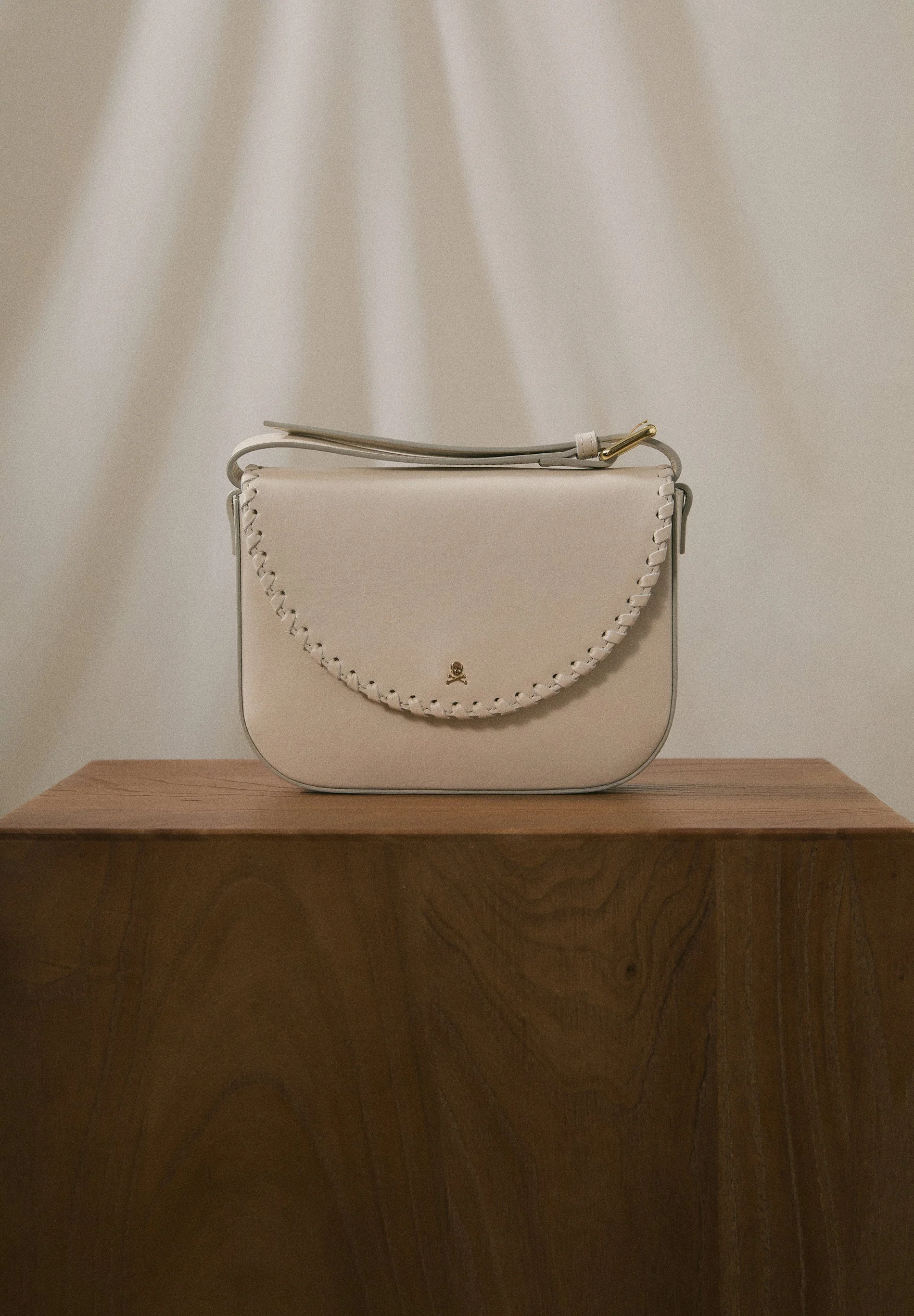 BRAIDED LEATHER CROSSBODY BAG - Image 8