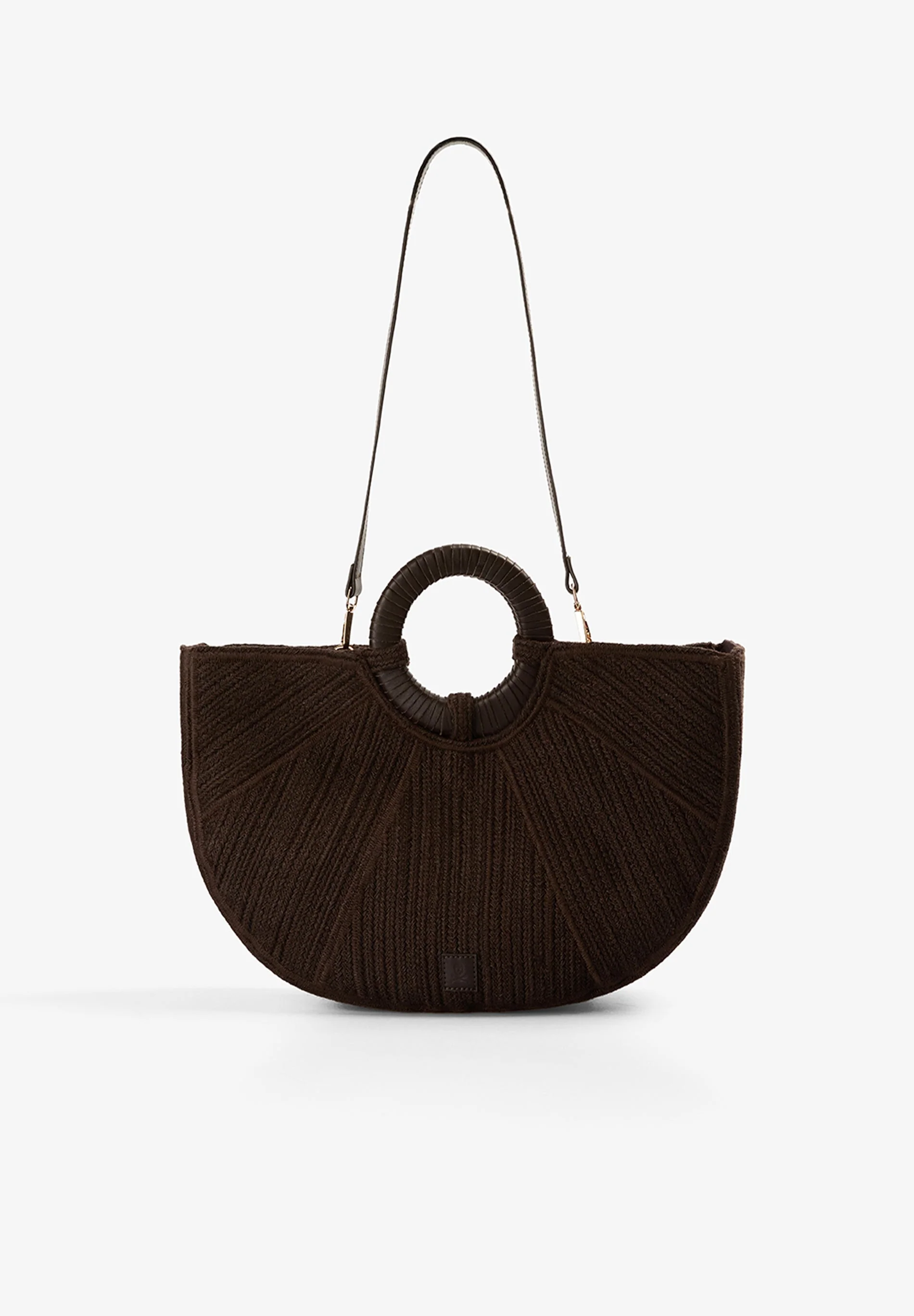 ROUND JUTE BAG - Image 5