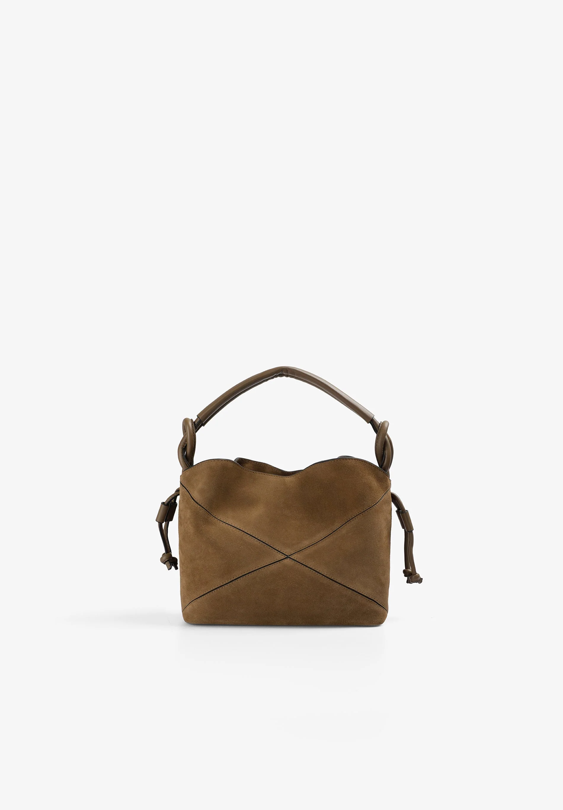 LEATHER BUCKET BAG - Image 3