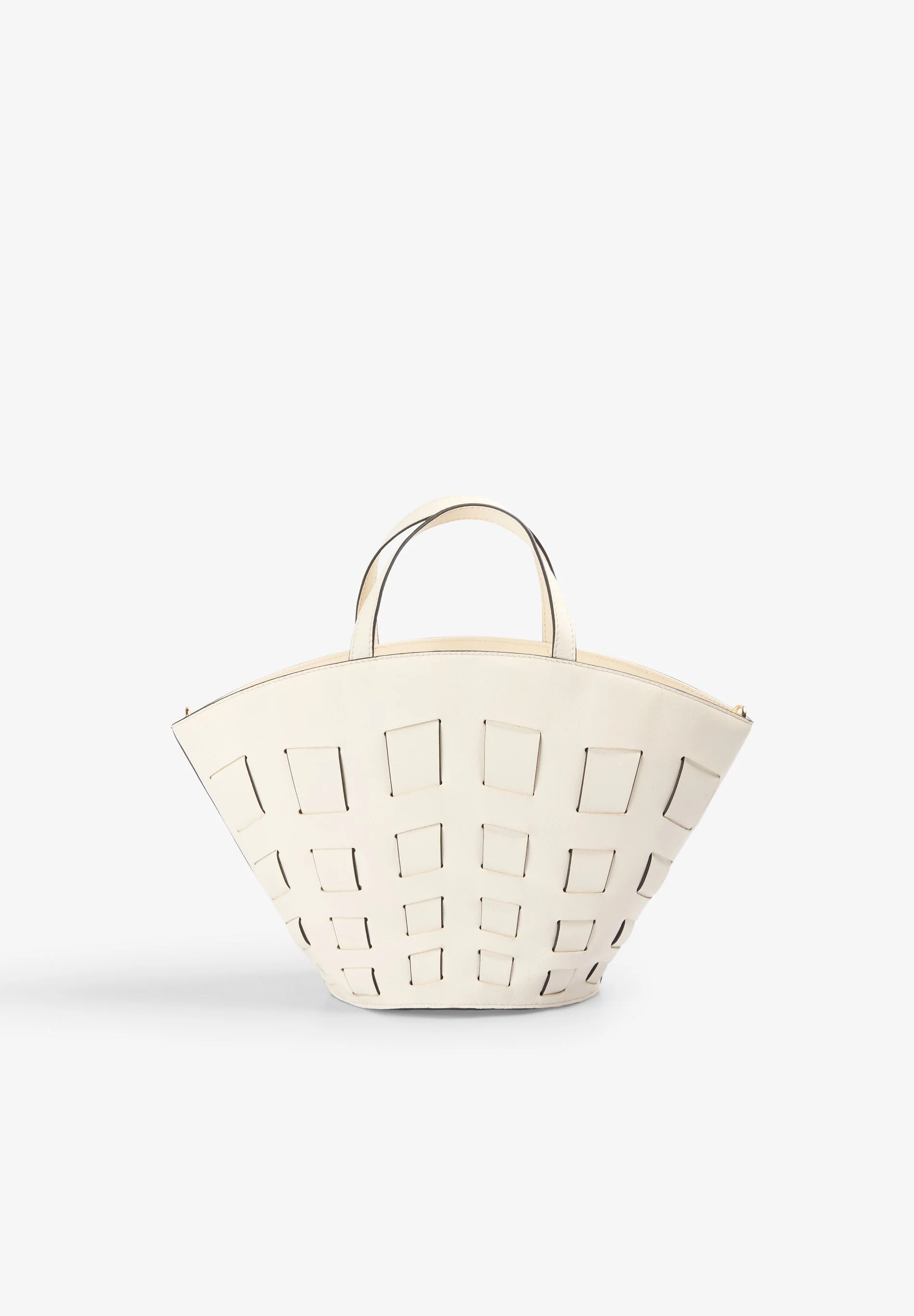 GEOMETRIC LEATHER BAG - Image 2