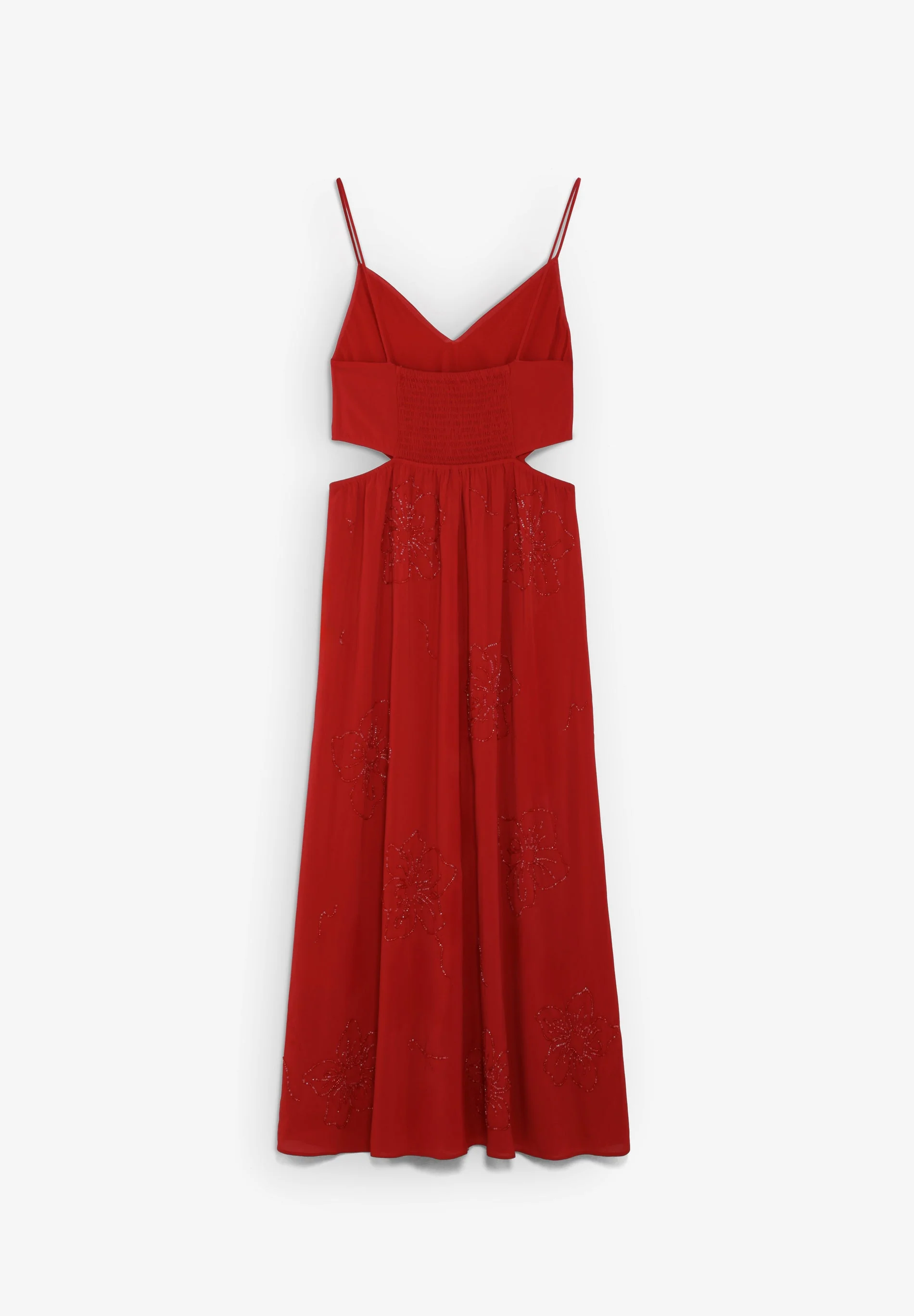 MID DRESS WITH BEADS AND CUT-OUT - Image 5