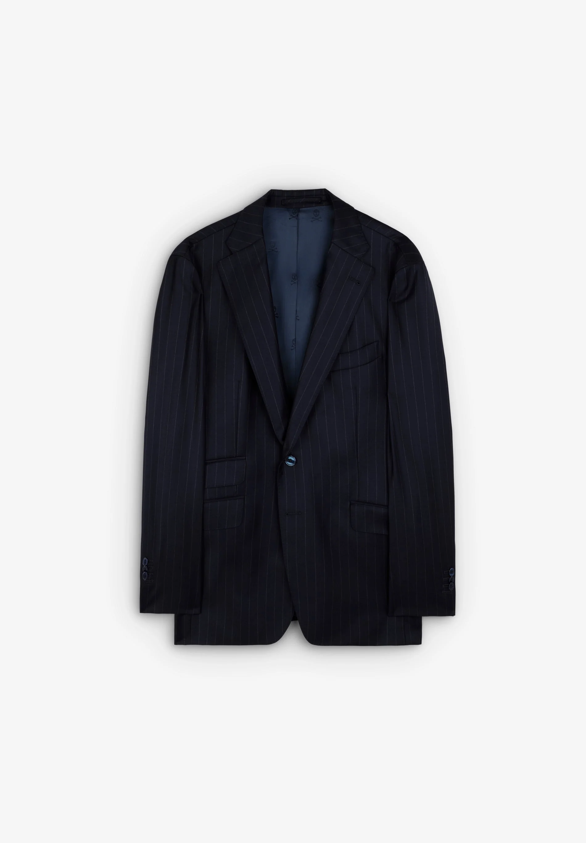 WOOL PINSTRIPE BLAZER - Image 8