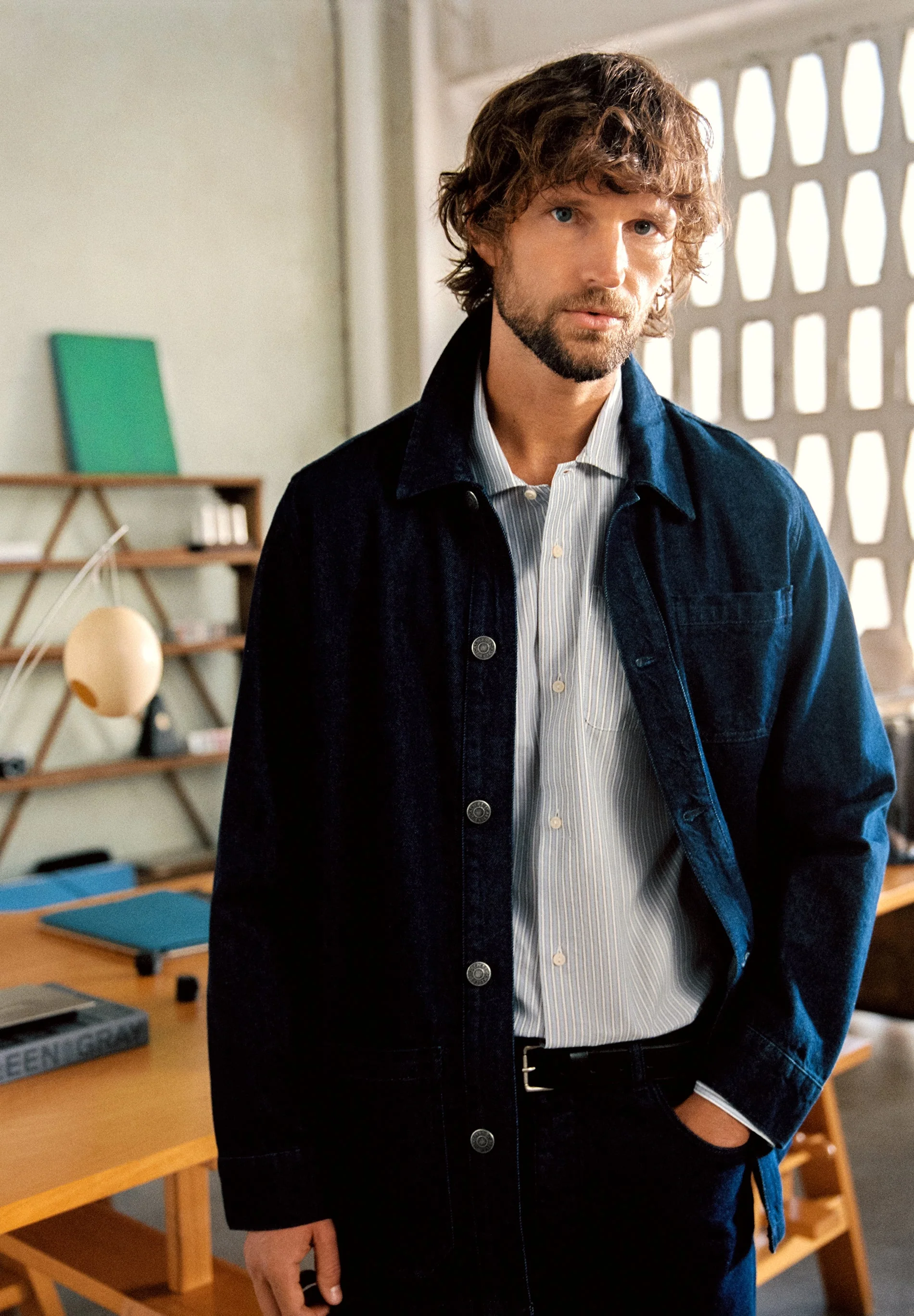 FADED DENIM JACKET