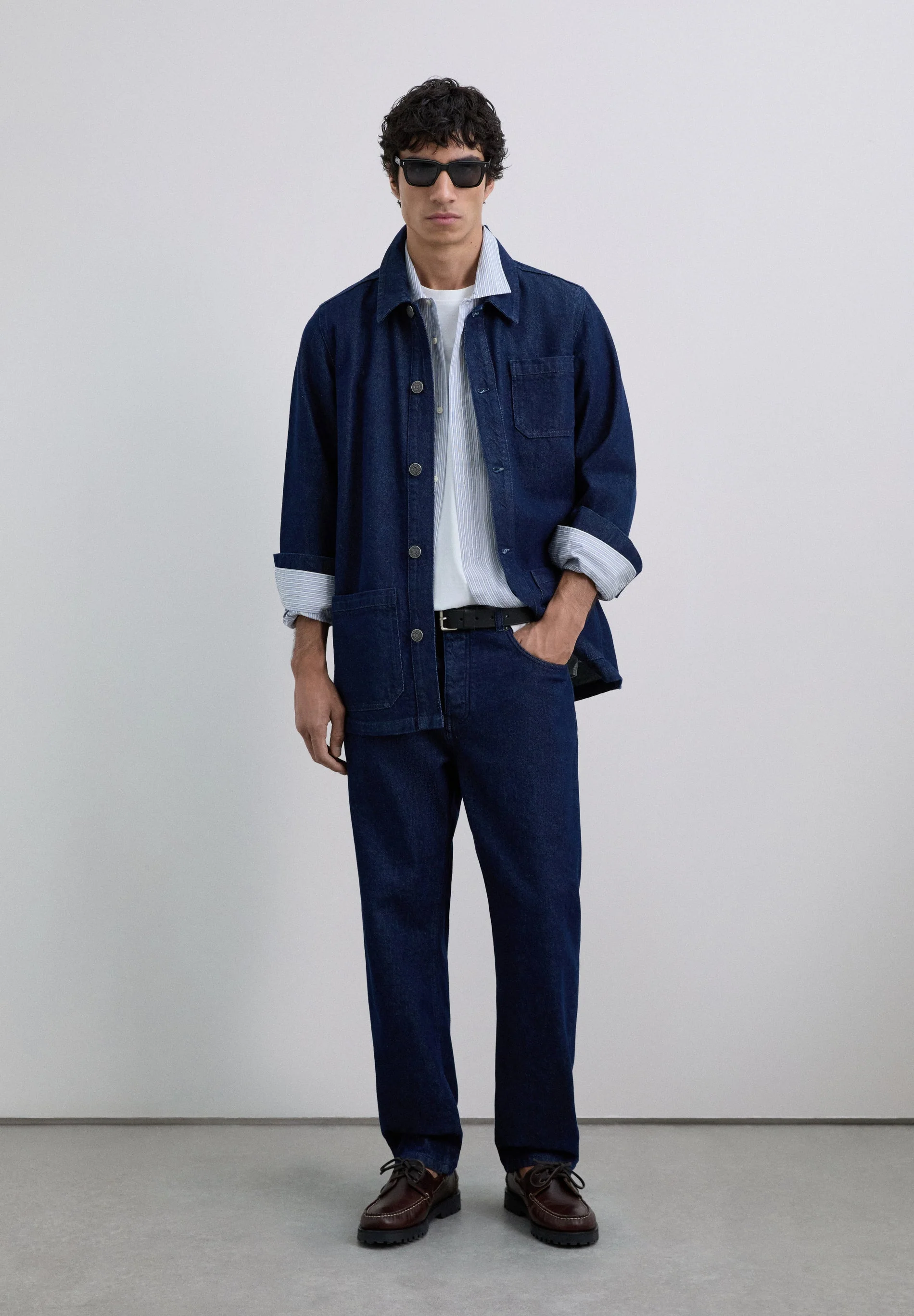 FADED DENIM JACKET - Image 3