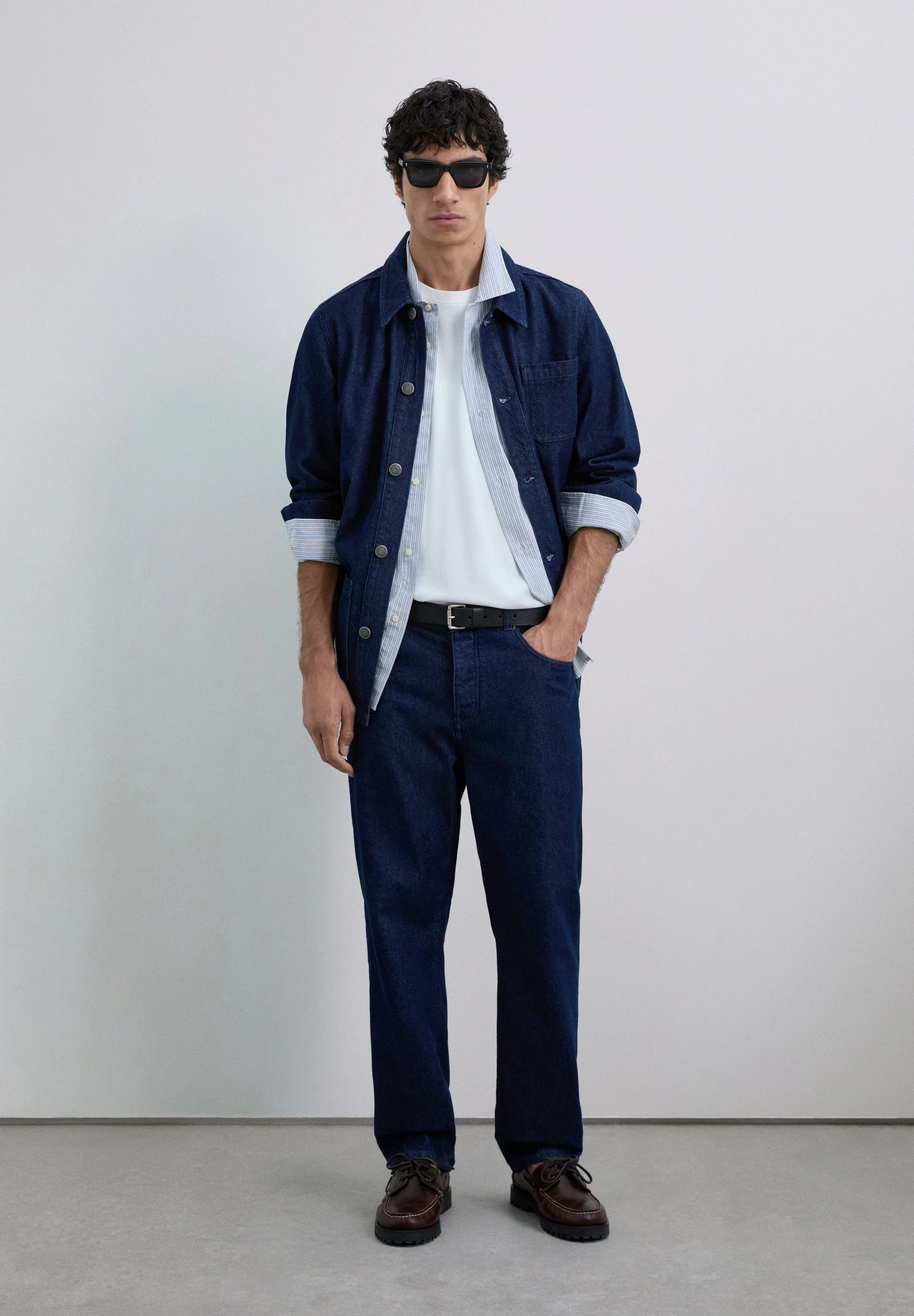 FADED DENIM JACKET - Image 4