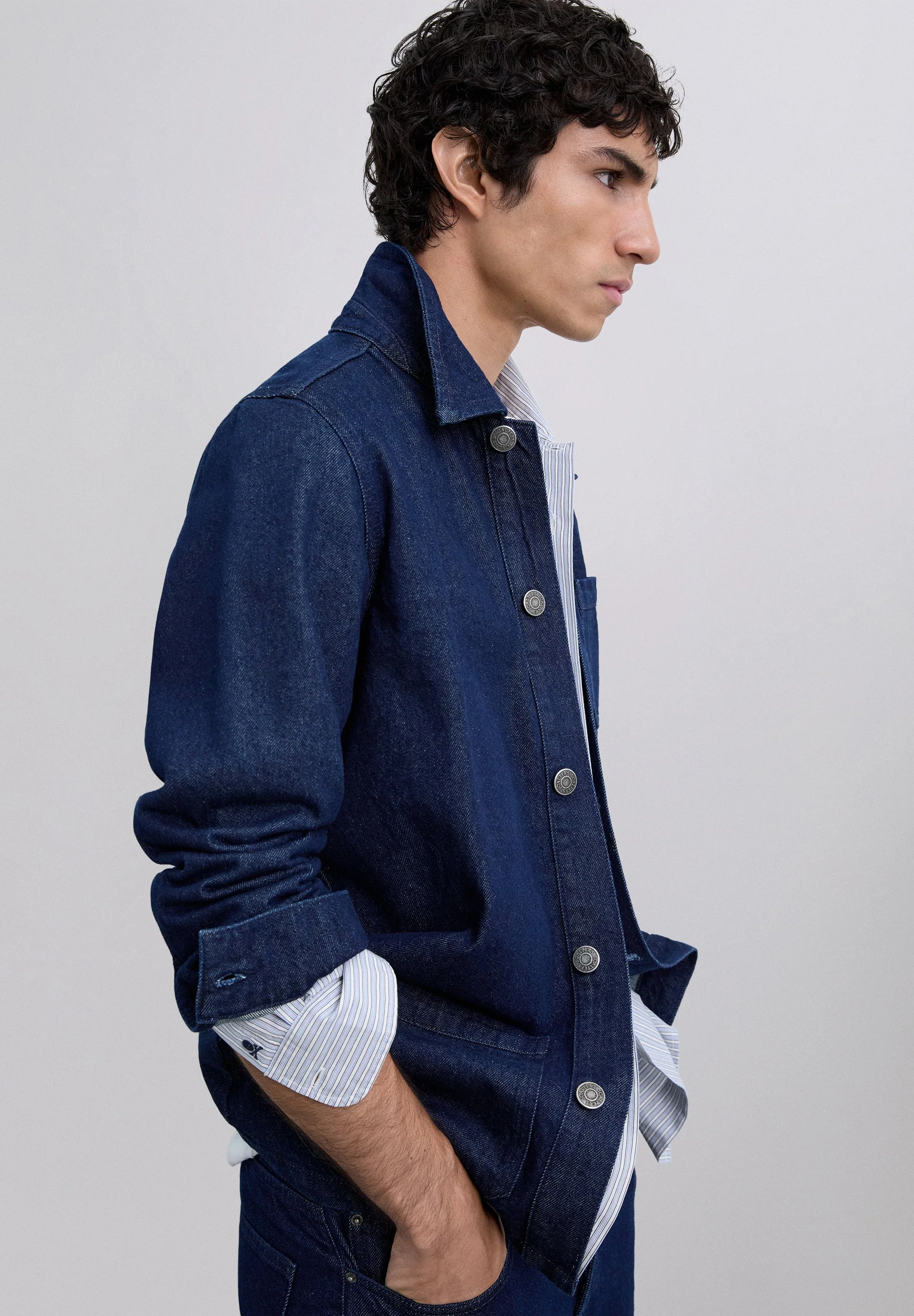 FADED DENIM JACKET - Image 5