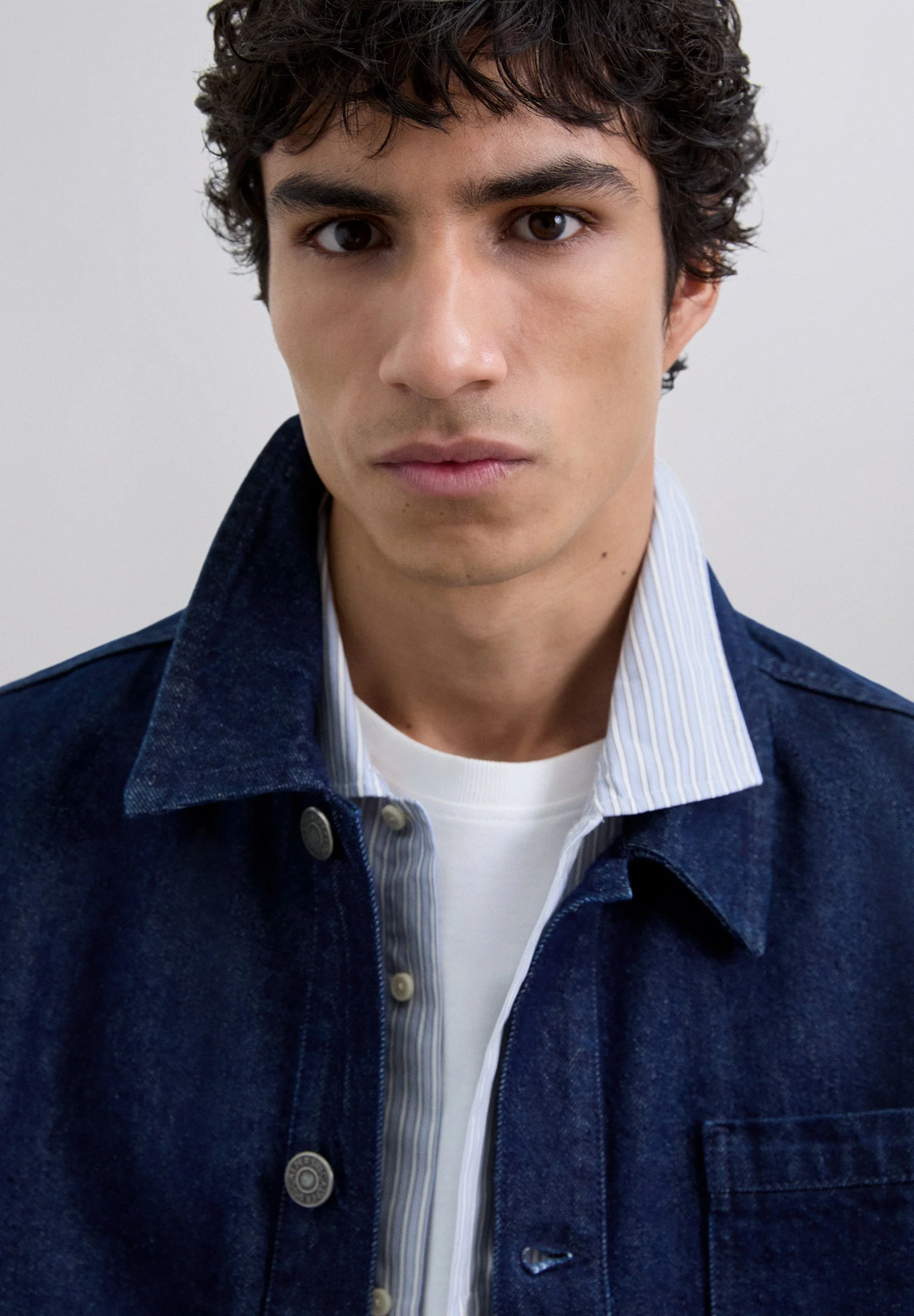 FADED DENIM JACKET - Image 7