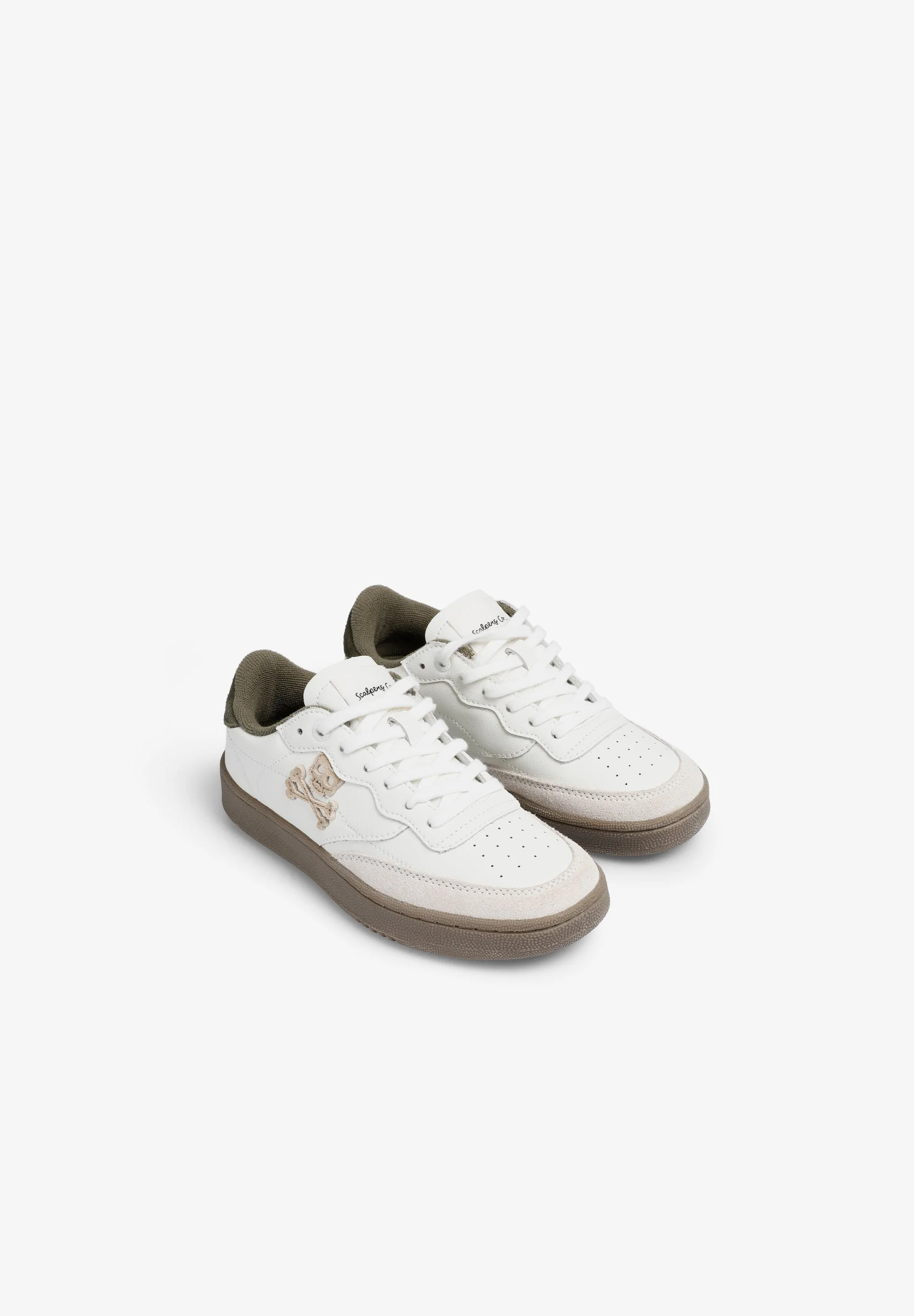 LEATHER SKULL SNEAKERS - Image 2