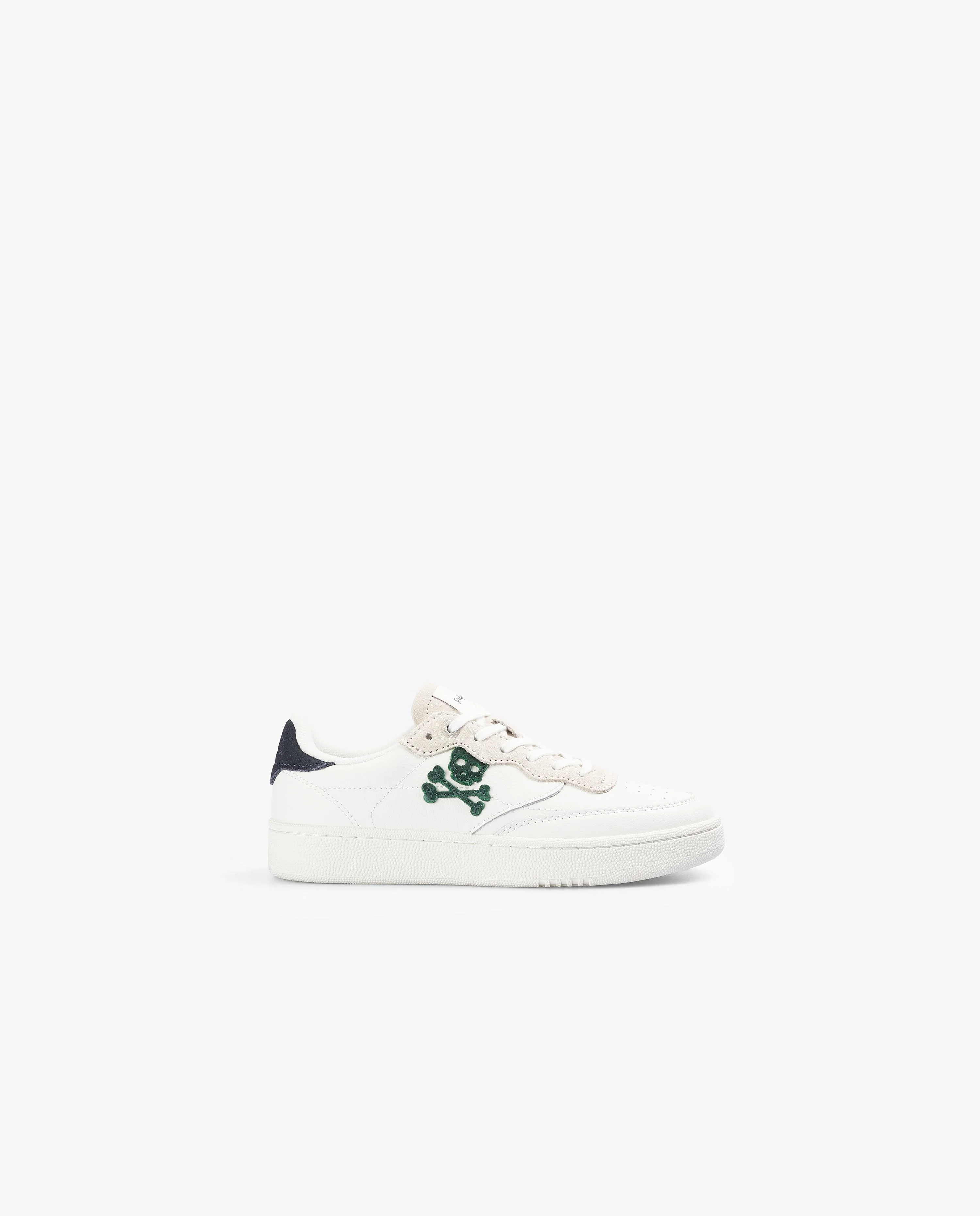 LEATHER SKULL SNEAKERS