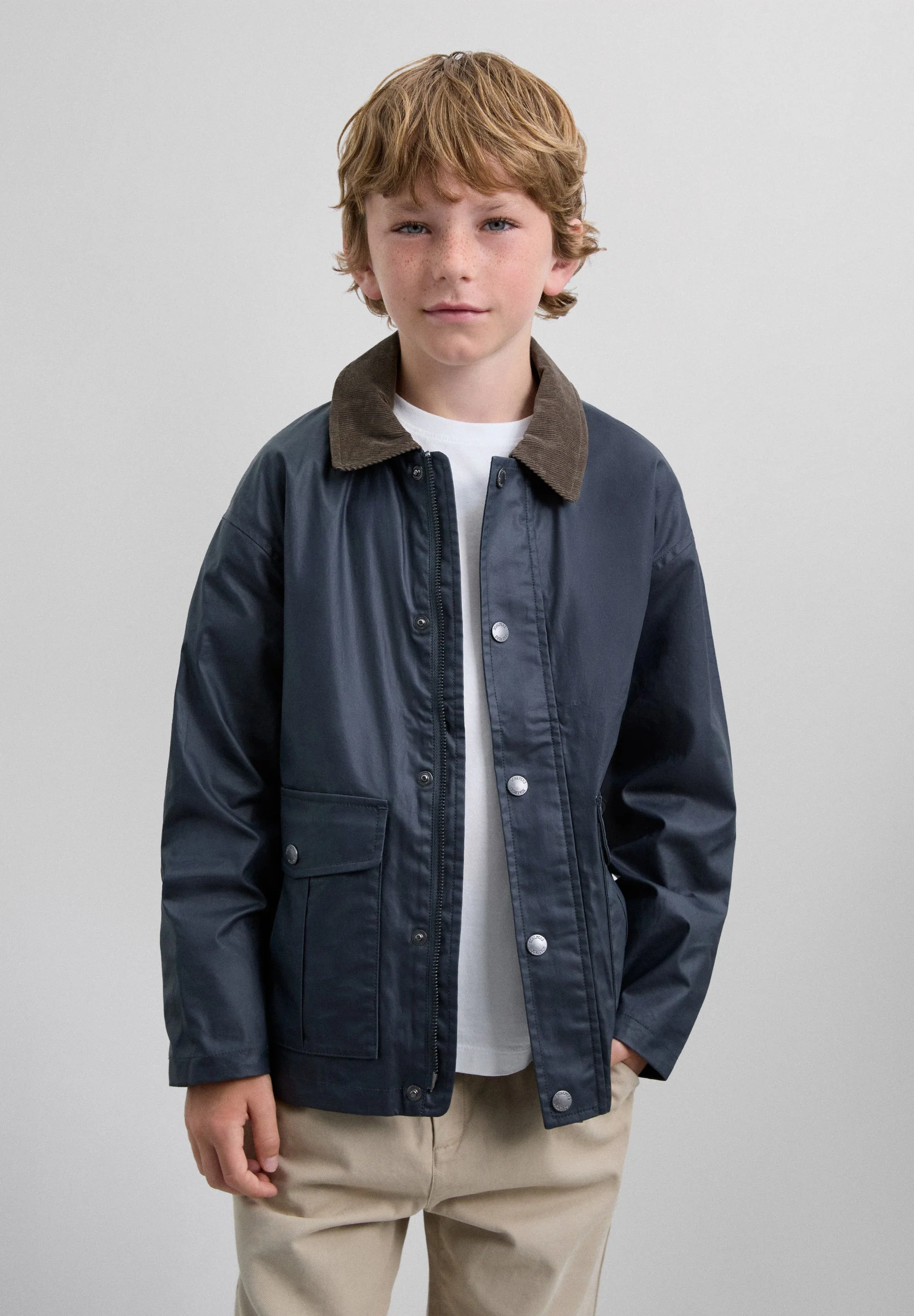 JACKET WITH SHIRT COLLAR - Image 2