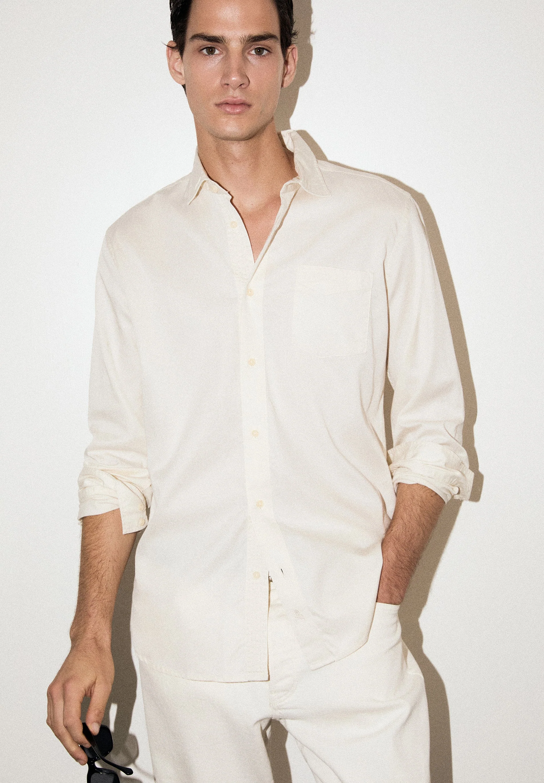 FLOWING COTTON SHIRT