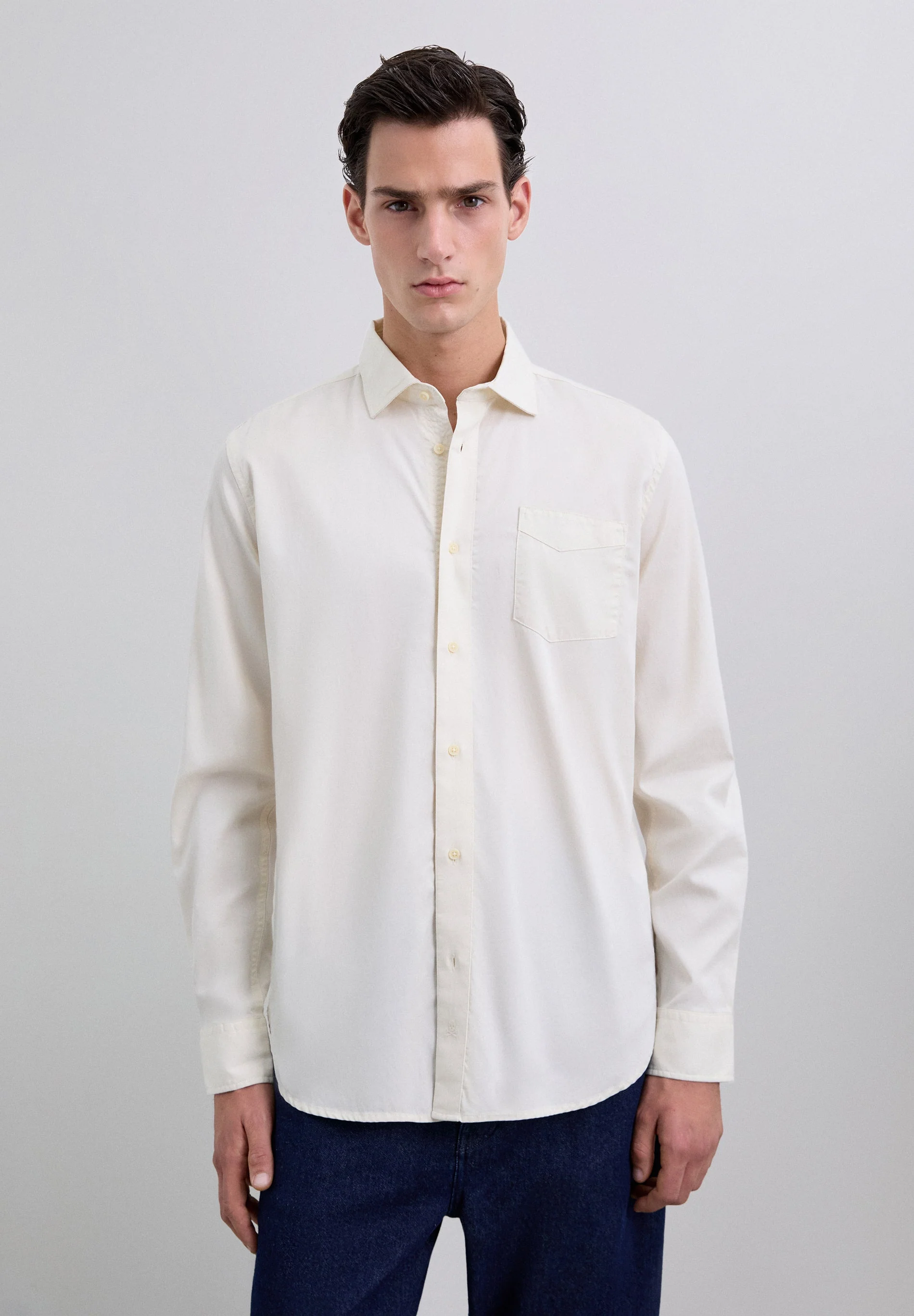 FLOWING COTTON SHIRT - Image 2